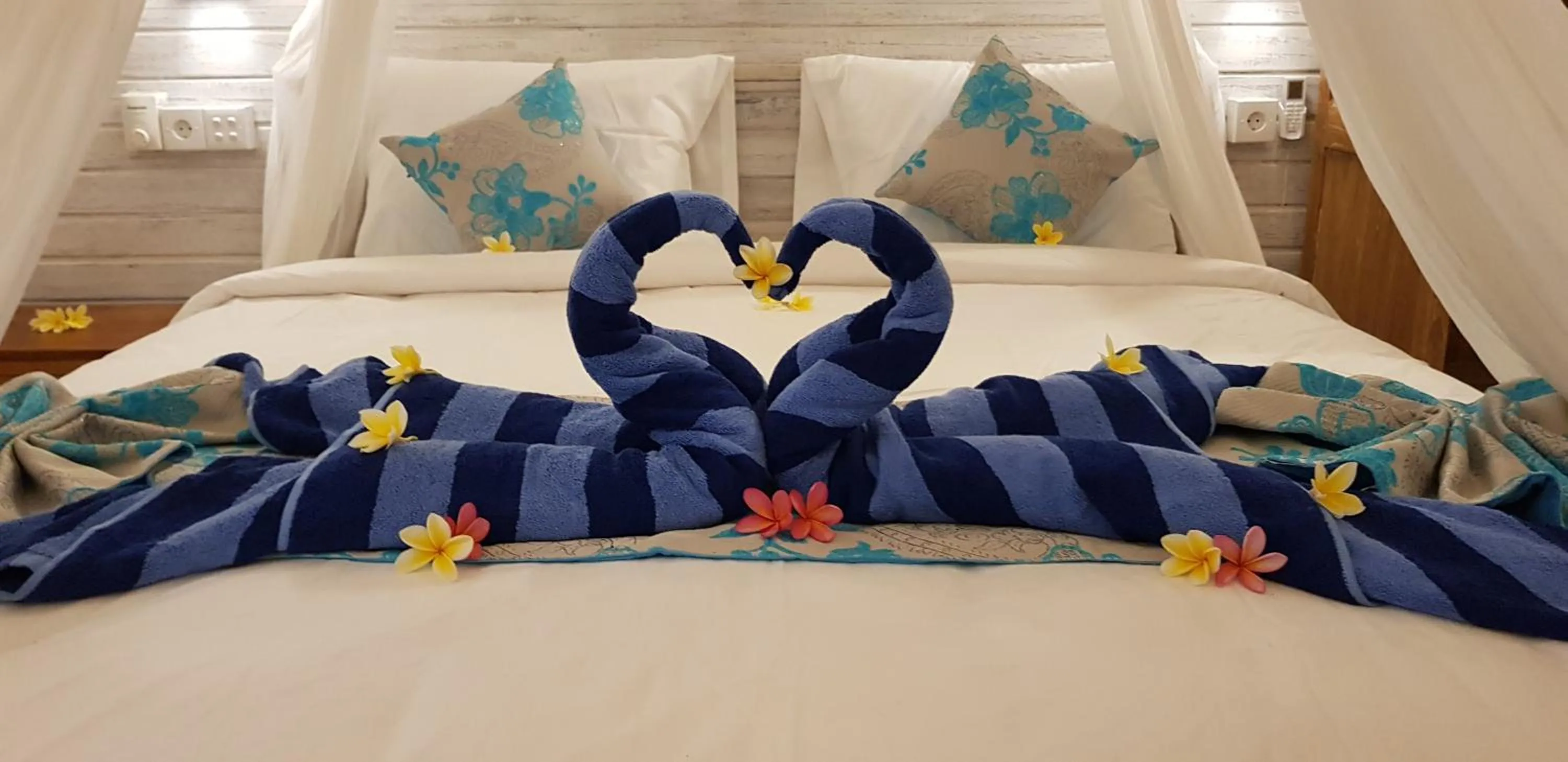 Bed in The Lucky Cottage