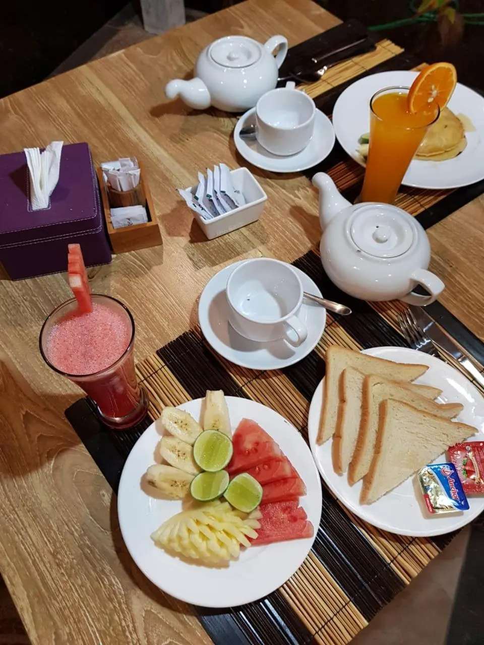 Breakfast in The Lucky Cottage