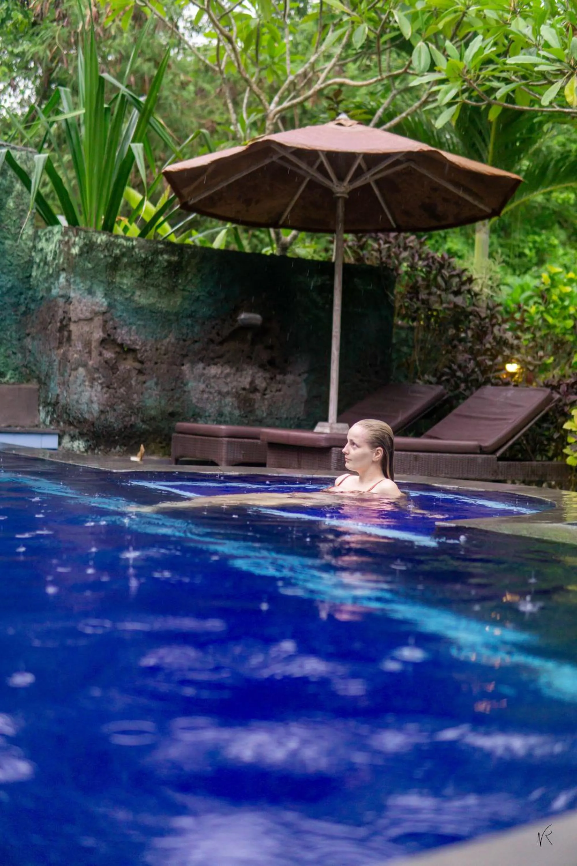 Swimming pool in The Lucky Cottage