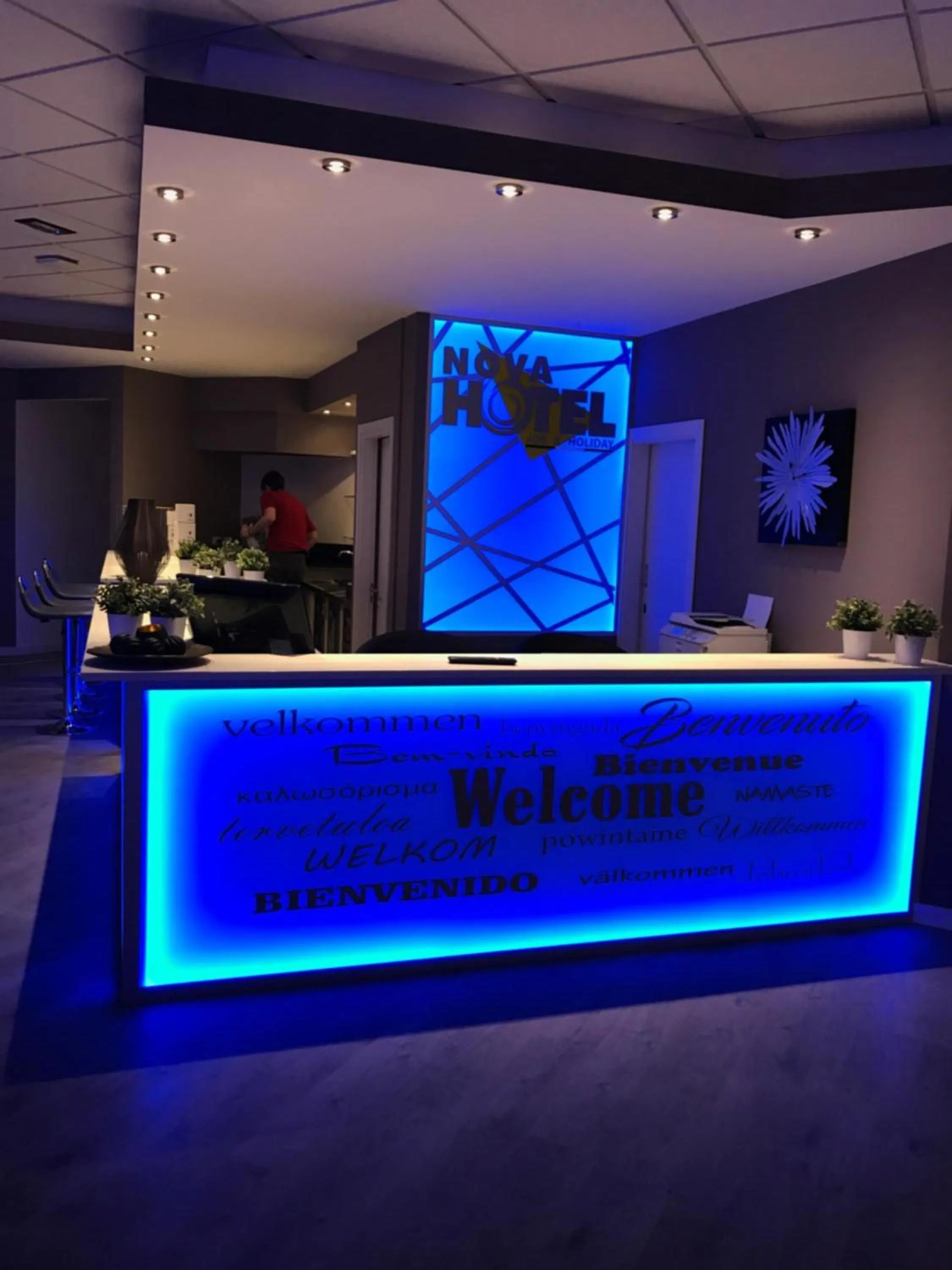 Lobby or reception in NovaHotel