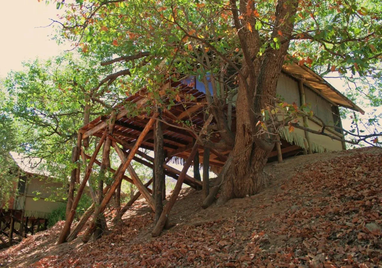 Property building in Khowarib Lodge