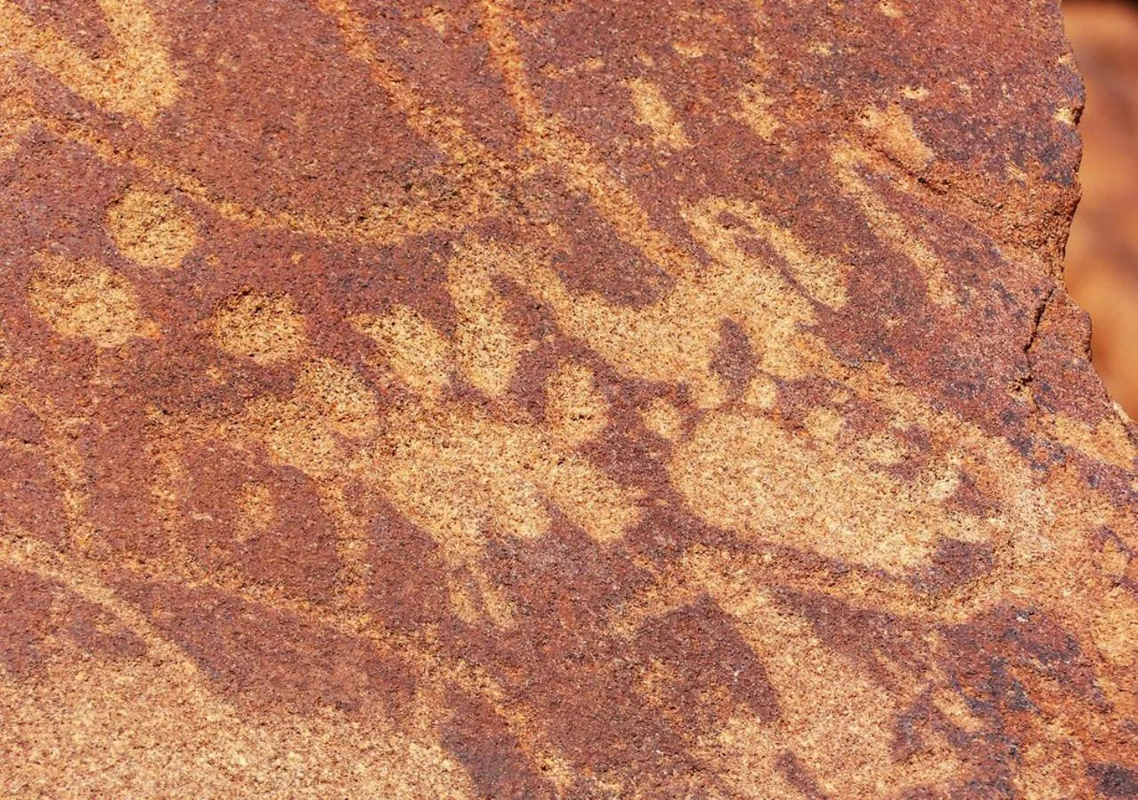 Natural landscape in Khowarib Lodge