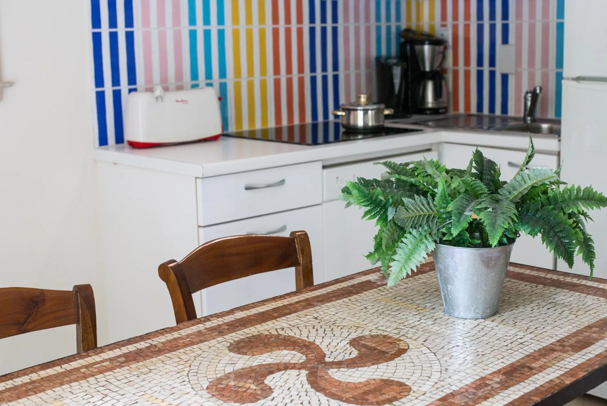 Kitchen or kitchenette in Les Collines Iduki