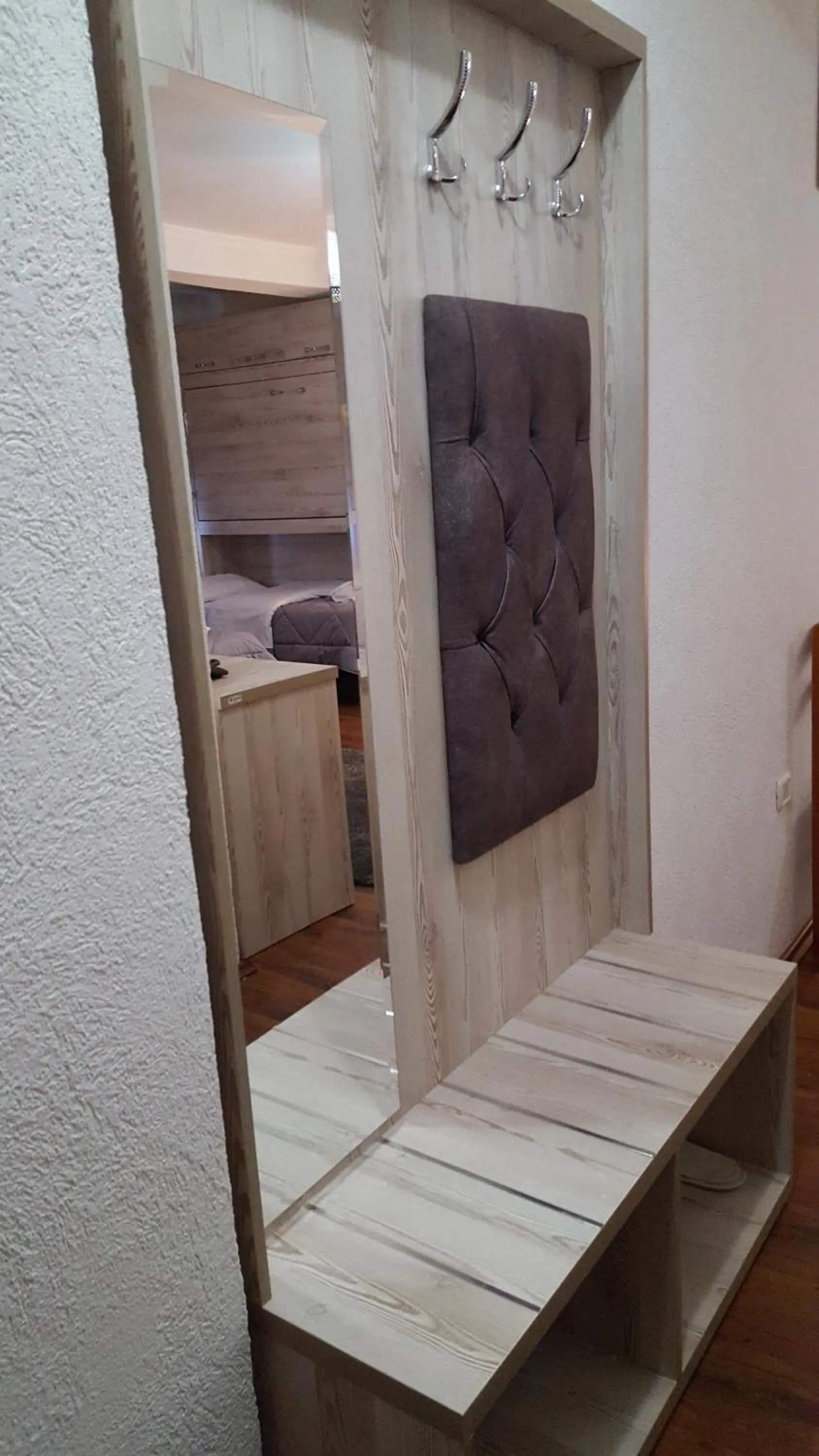 Decorative detail, Bed in Hotel Livia