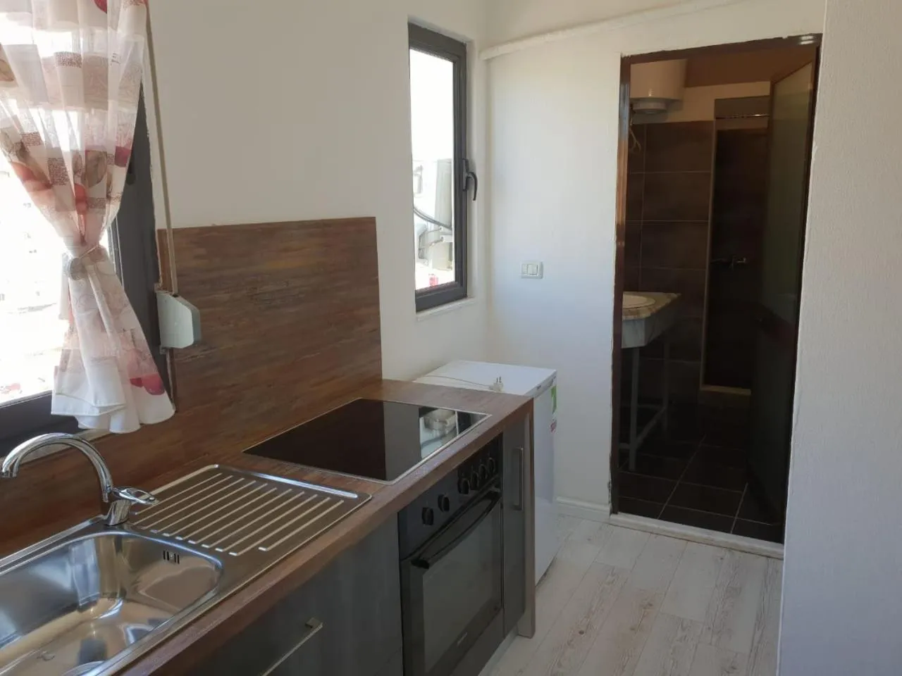 Kitchen or kitchenette in Hotel Livia