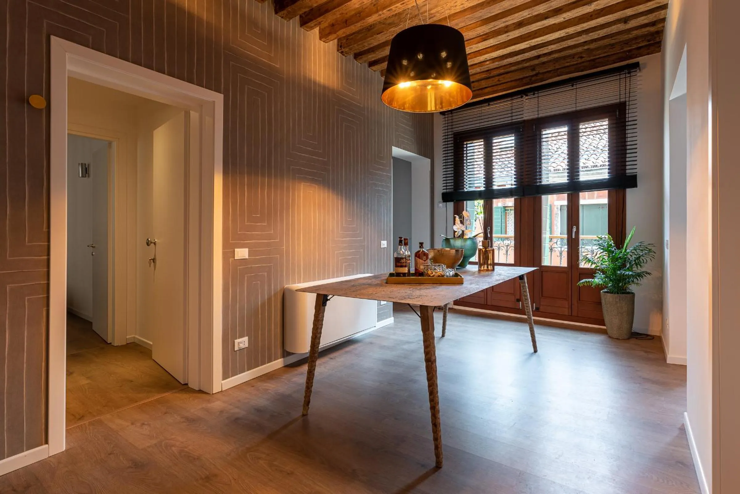 Lobby or reception in La Finestra sulle Beccarie