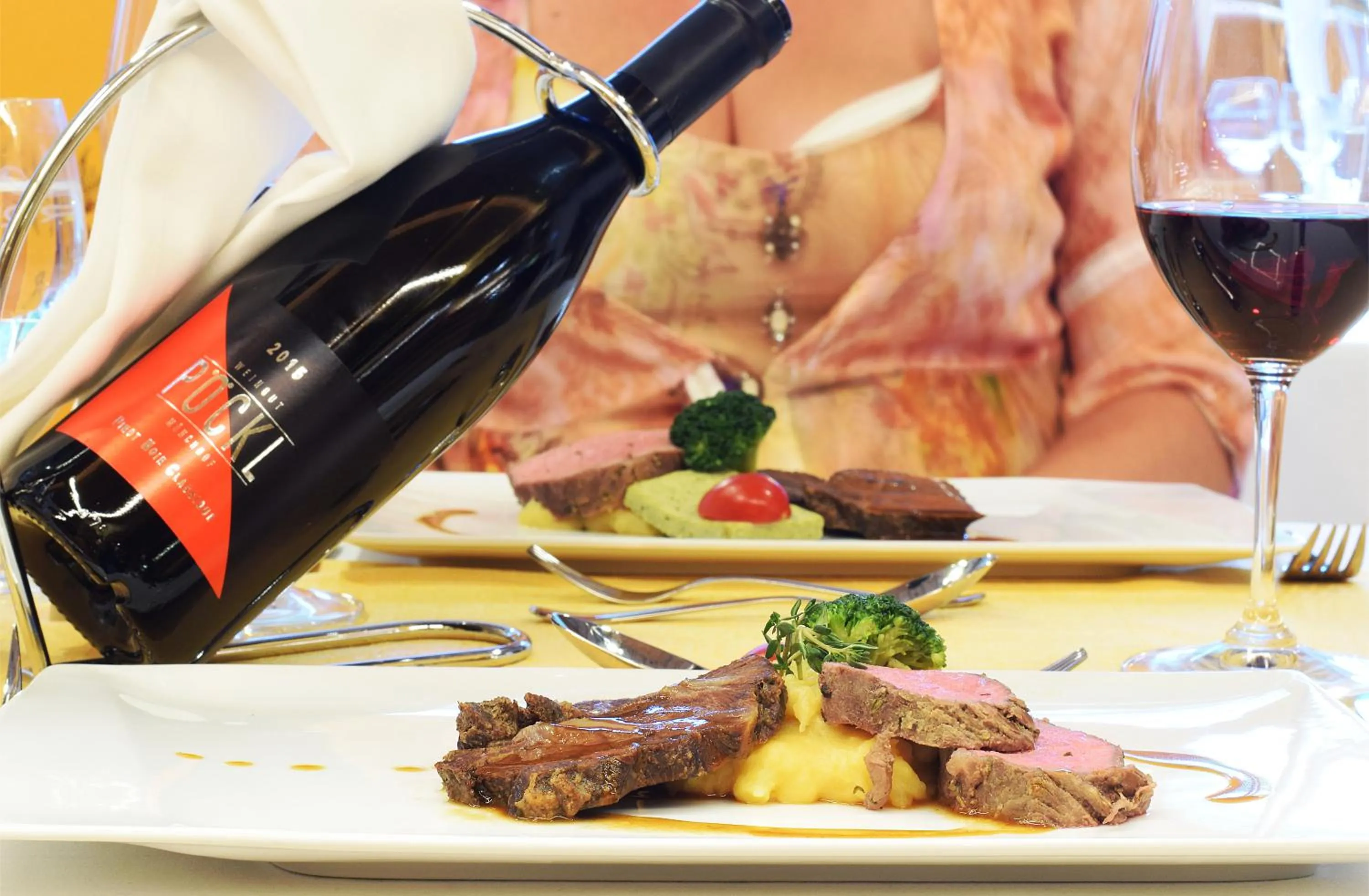 Dinner in Hotel Künstleralm