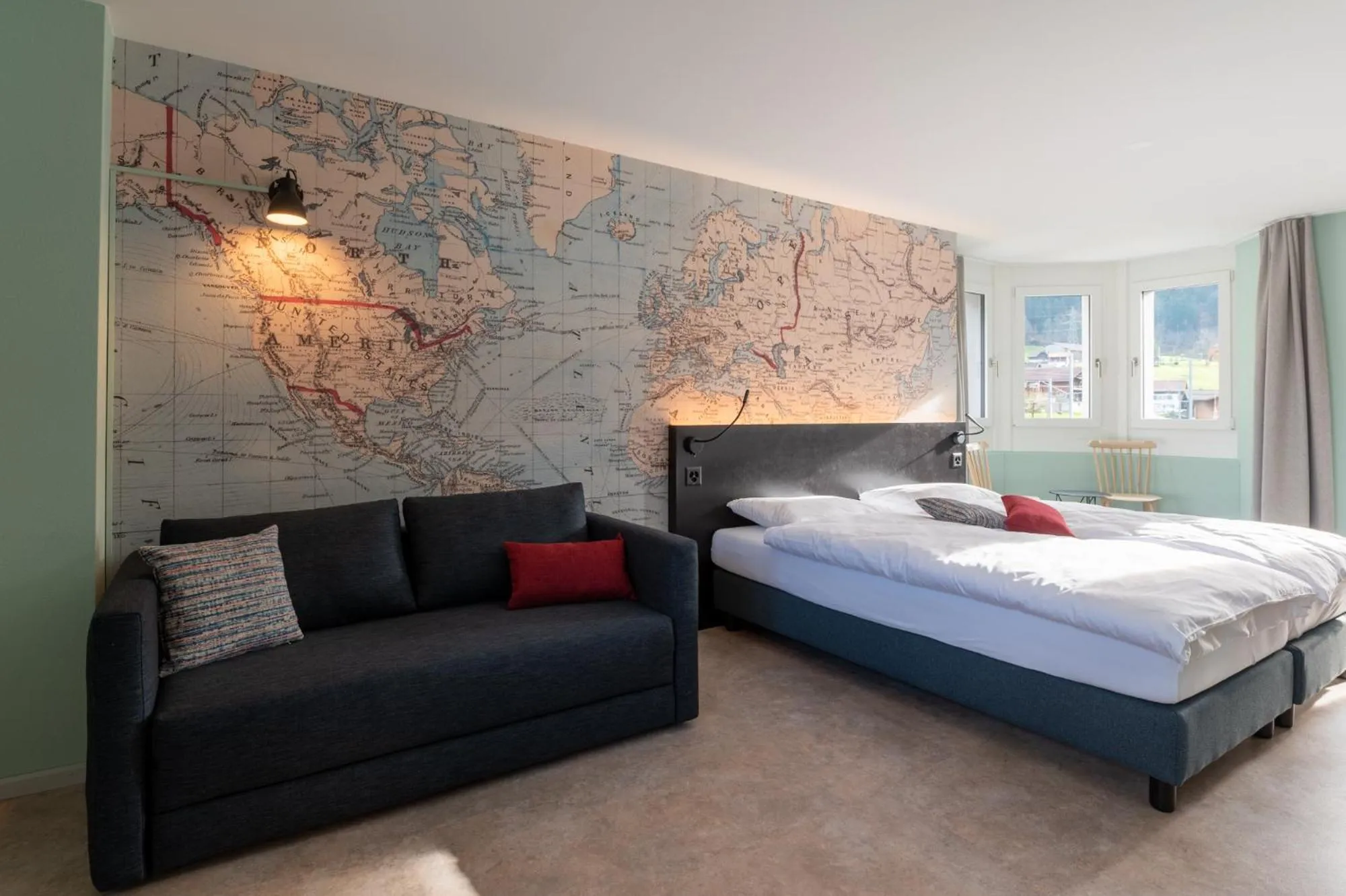 Photo of the whole room, Bed in Emma's B&B - Self Check-in Hotel