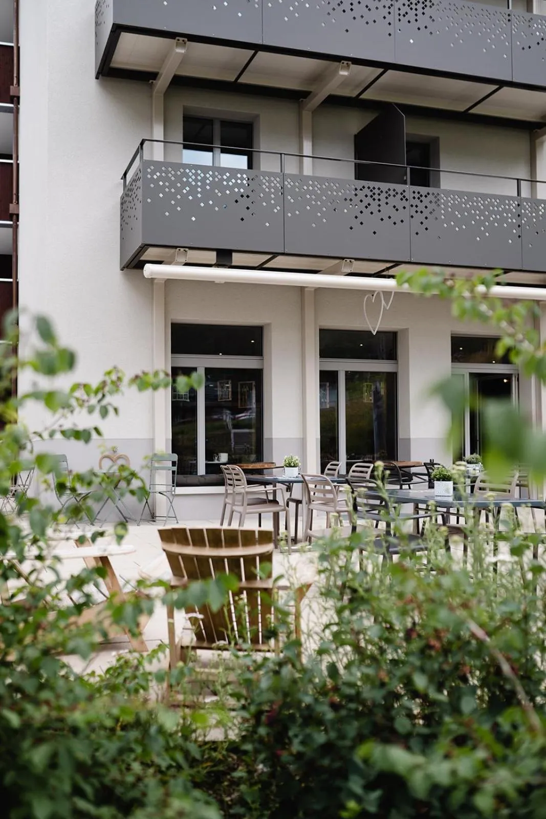 Patio in Emma's B&B - Self Check-in Hotel