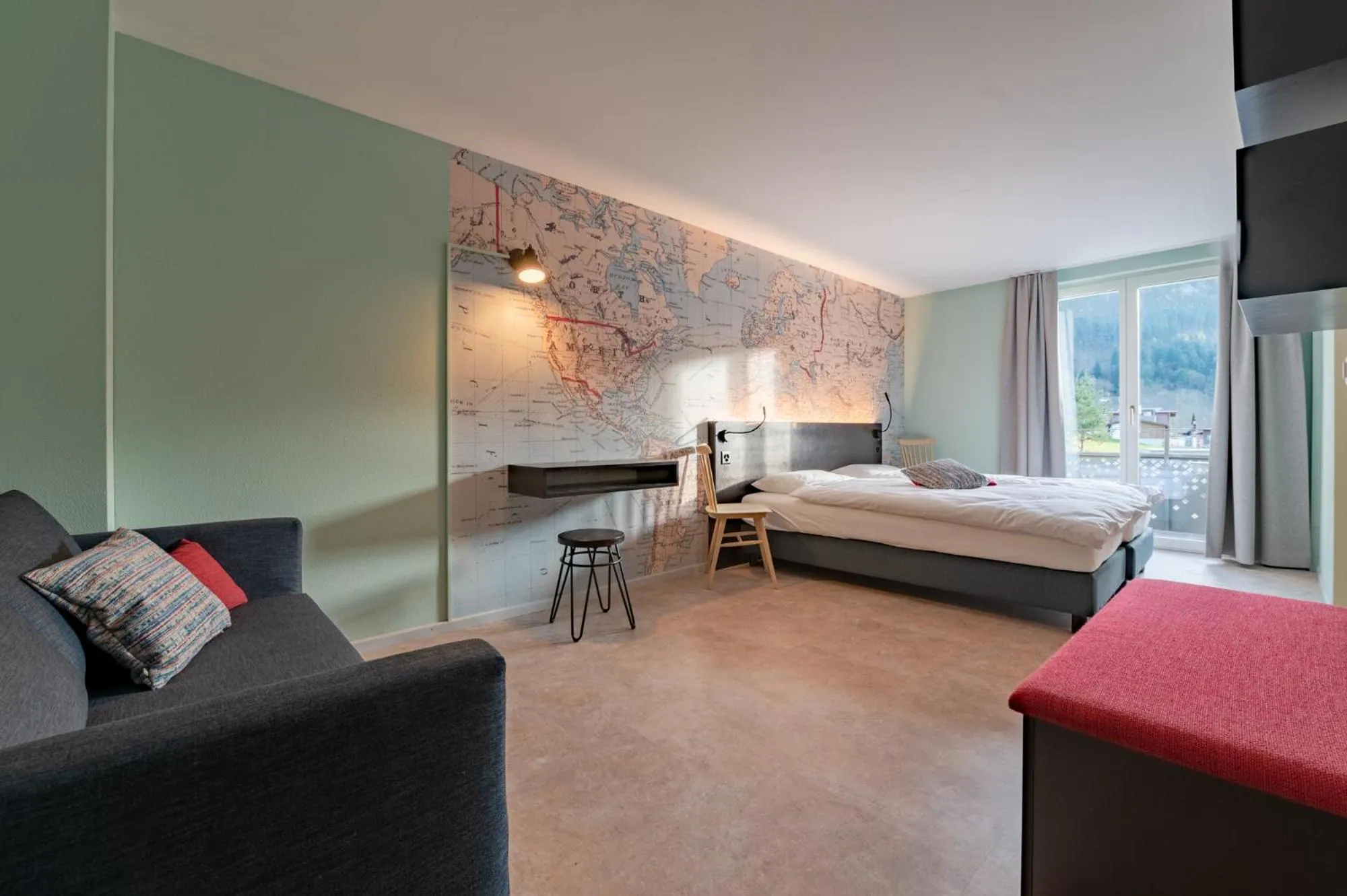 Photo of the whole room, Bed in Emma's B&B - Self Check-in Hotel