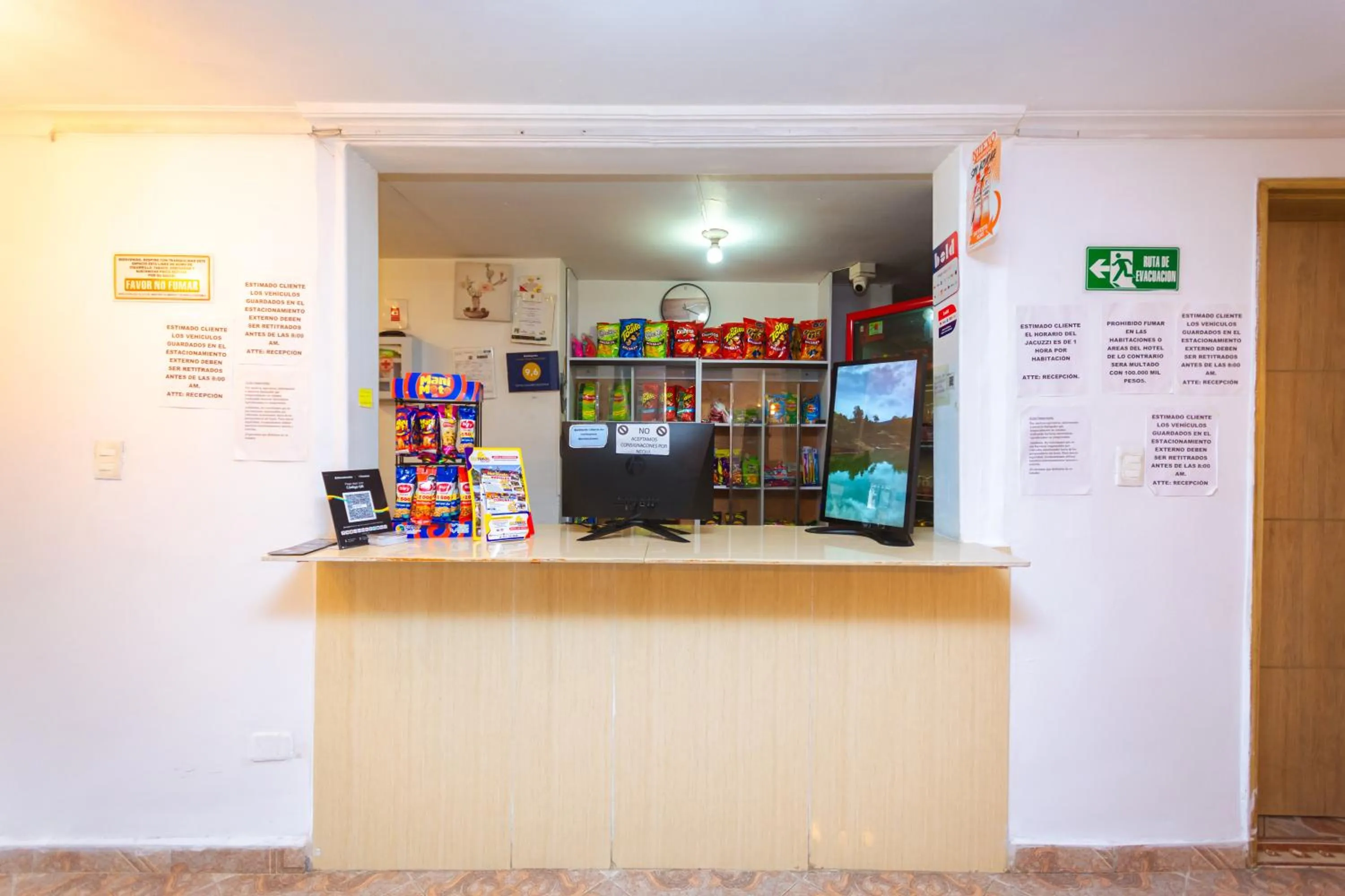 Lobby or reception in Hotel Colores Boutique