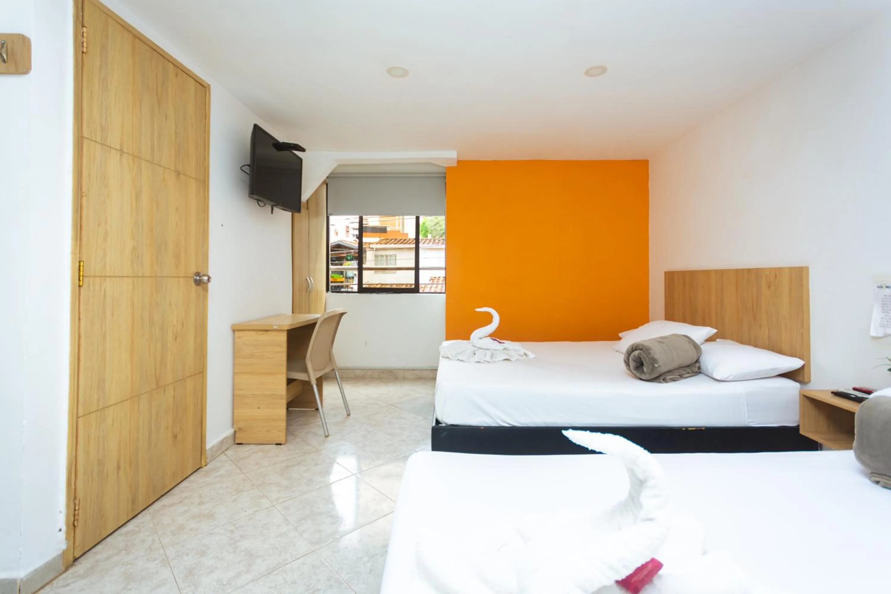 Bed in Hotel Colores Boutique