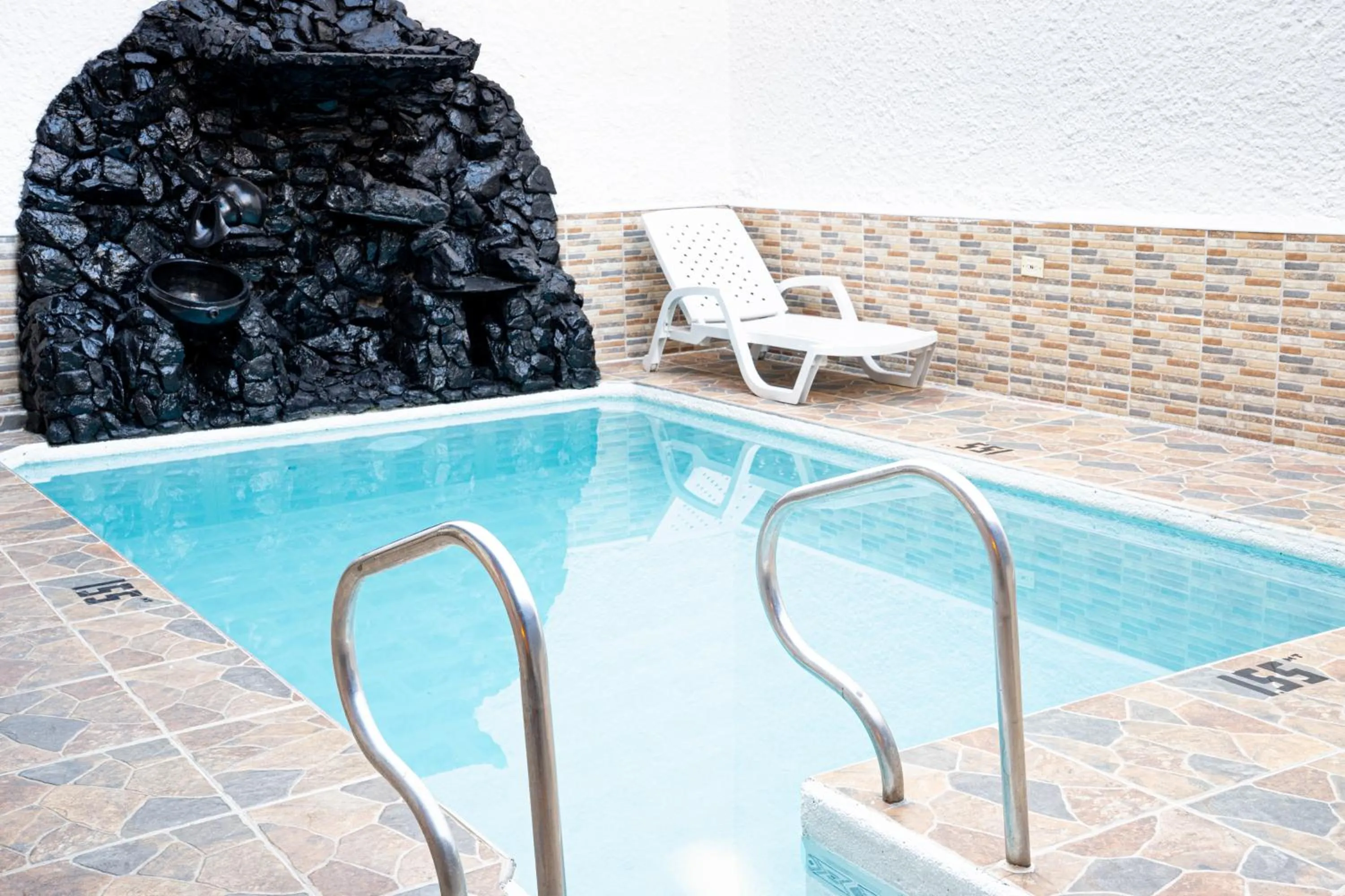 Pool view in Hotel Colores Boutique