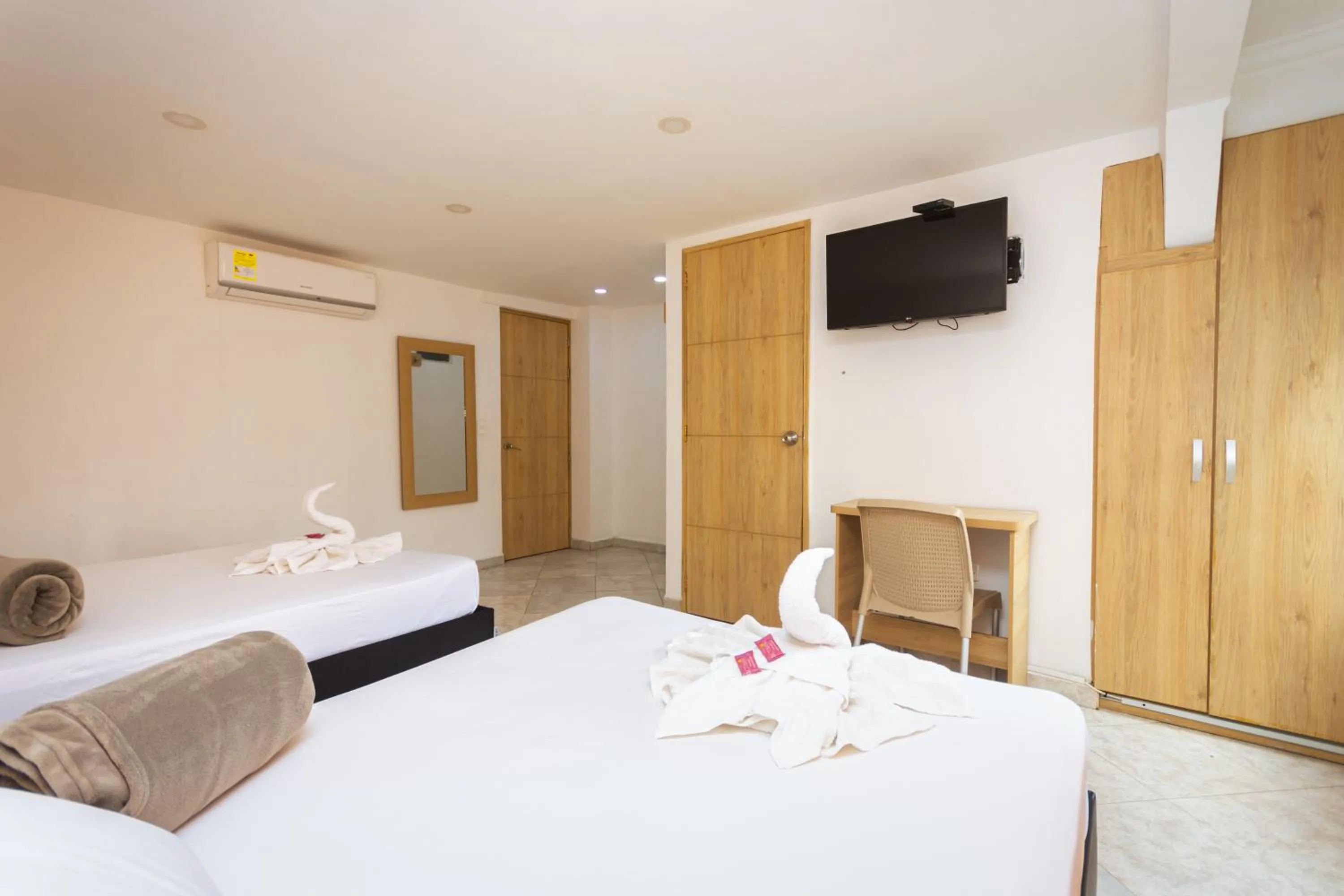 Bed in Hotel Colores Boutique