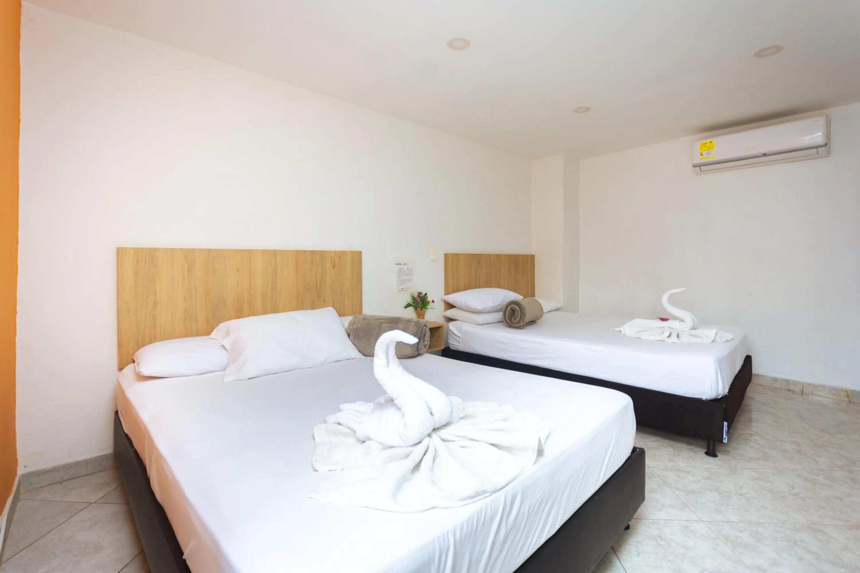 Bed in Hotel Colores Boutique