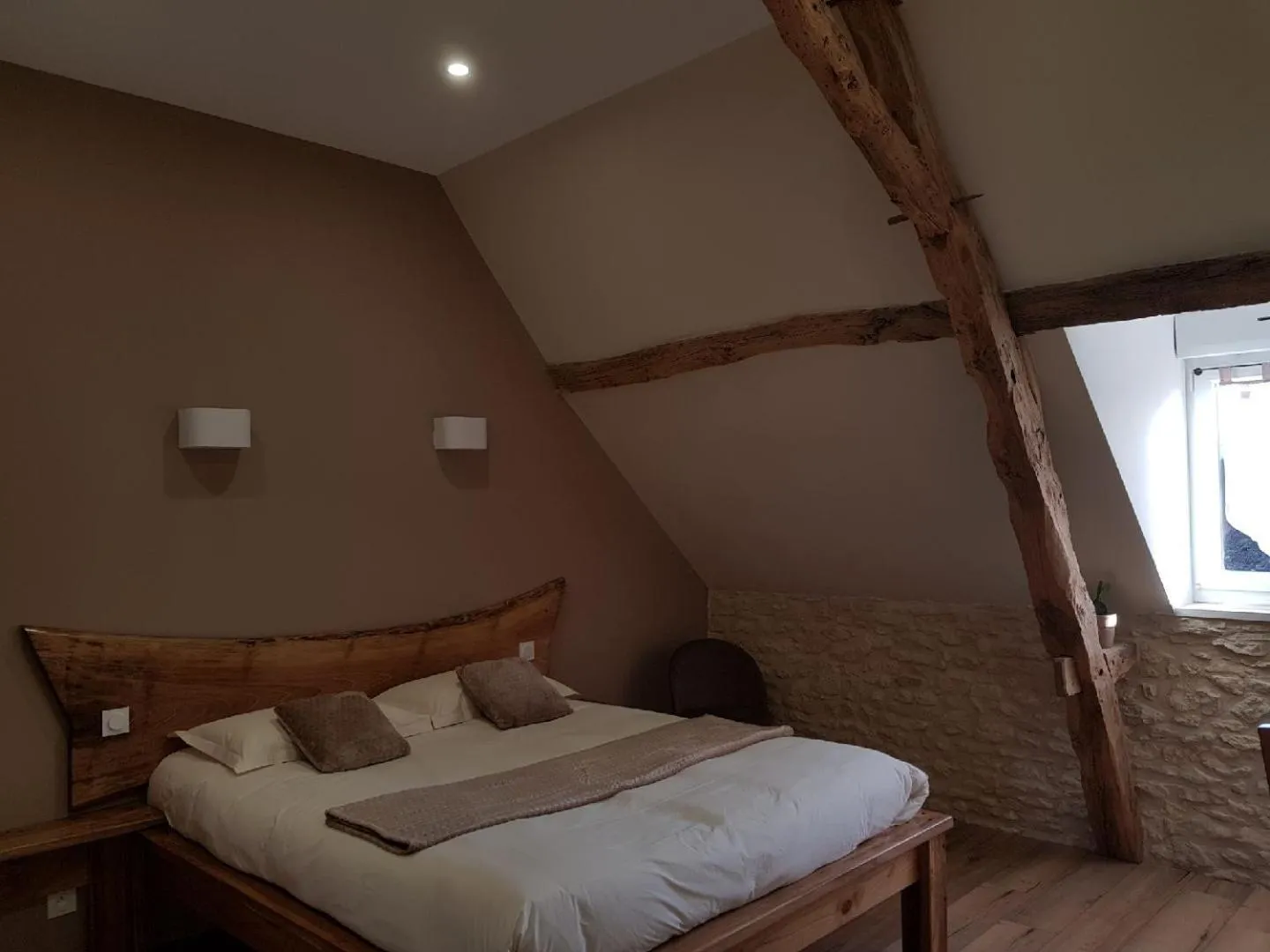 Bed in L'étable gourmande chambres d'hôtes et ferme auberge