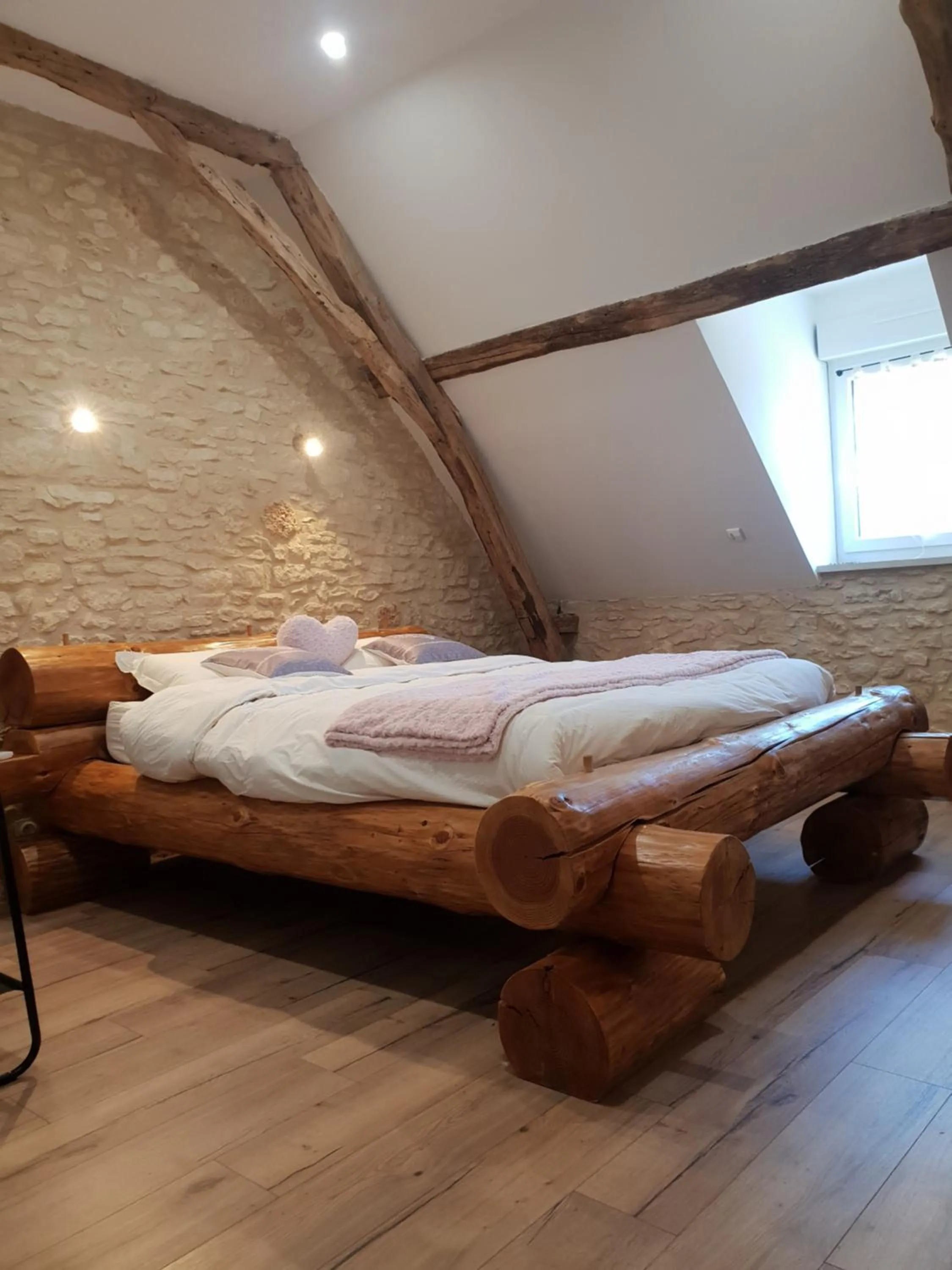 Bed in L'étable gourmande chambres d'hôtes et ferme auberge