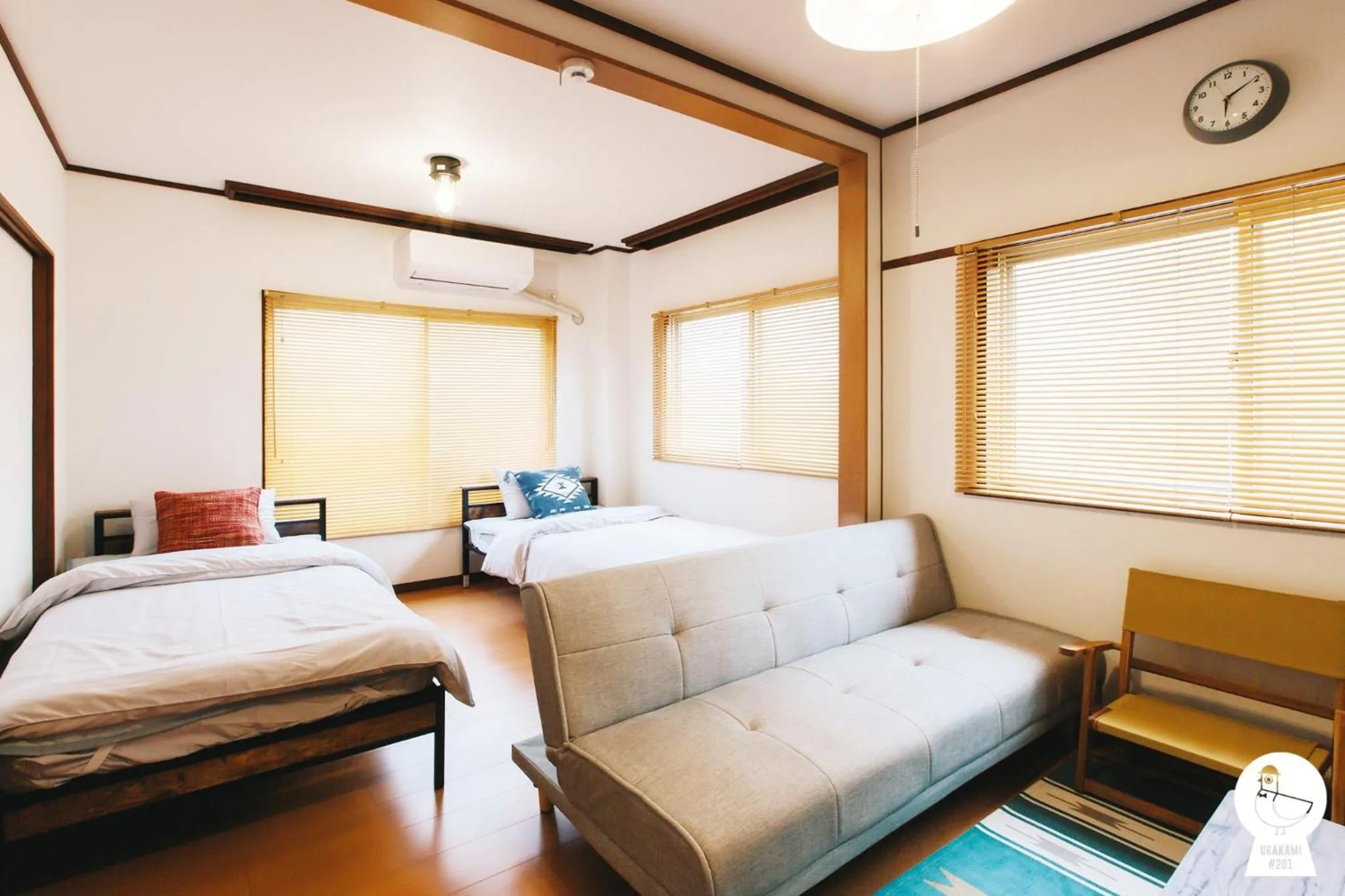 Bed in Urakami #201 / Vacation STAY 41894