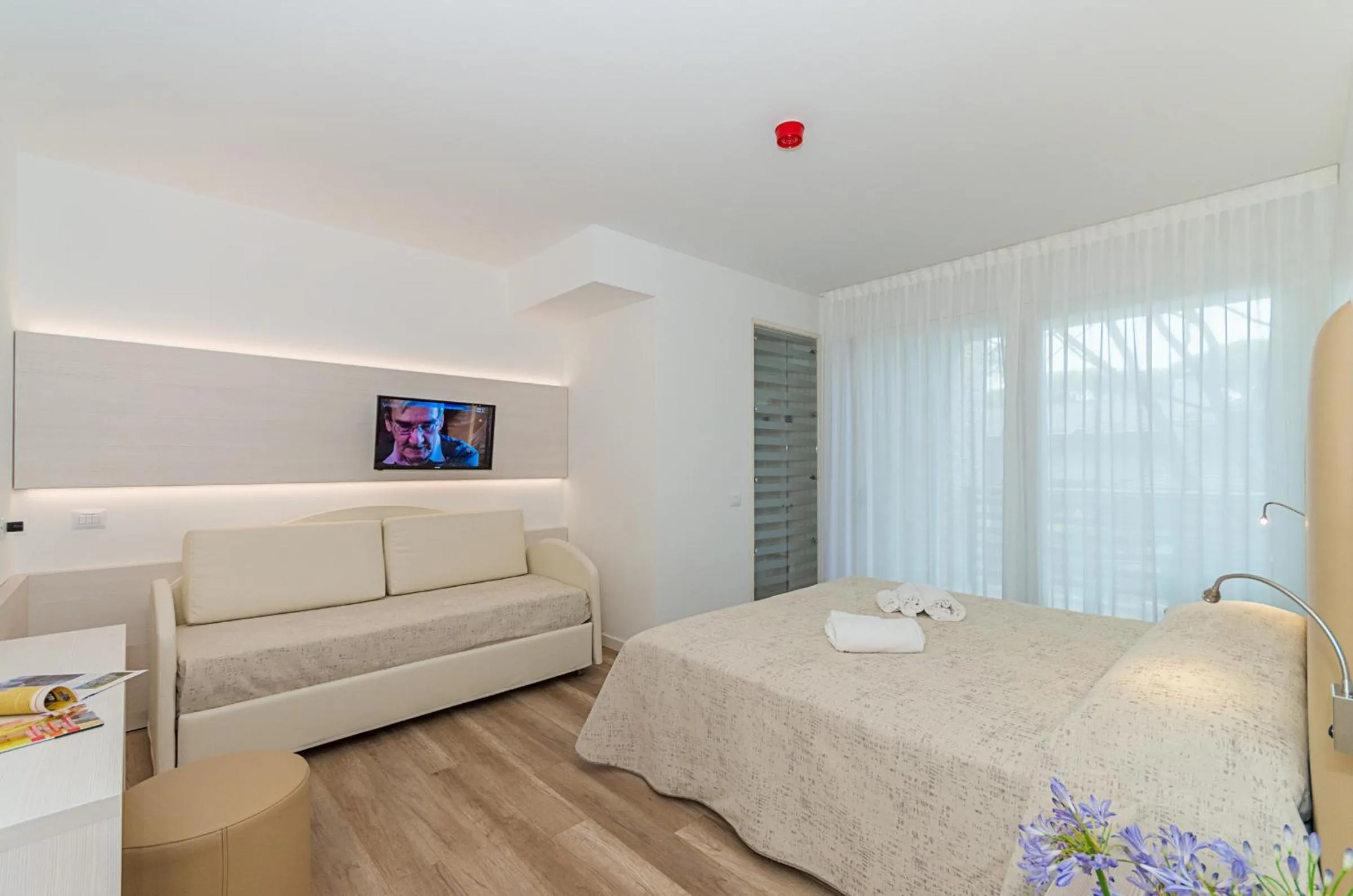 Bed in Park Hotel Pineta & Dependance Suite