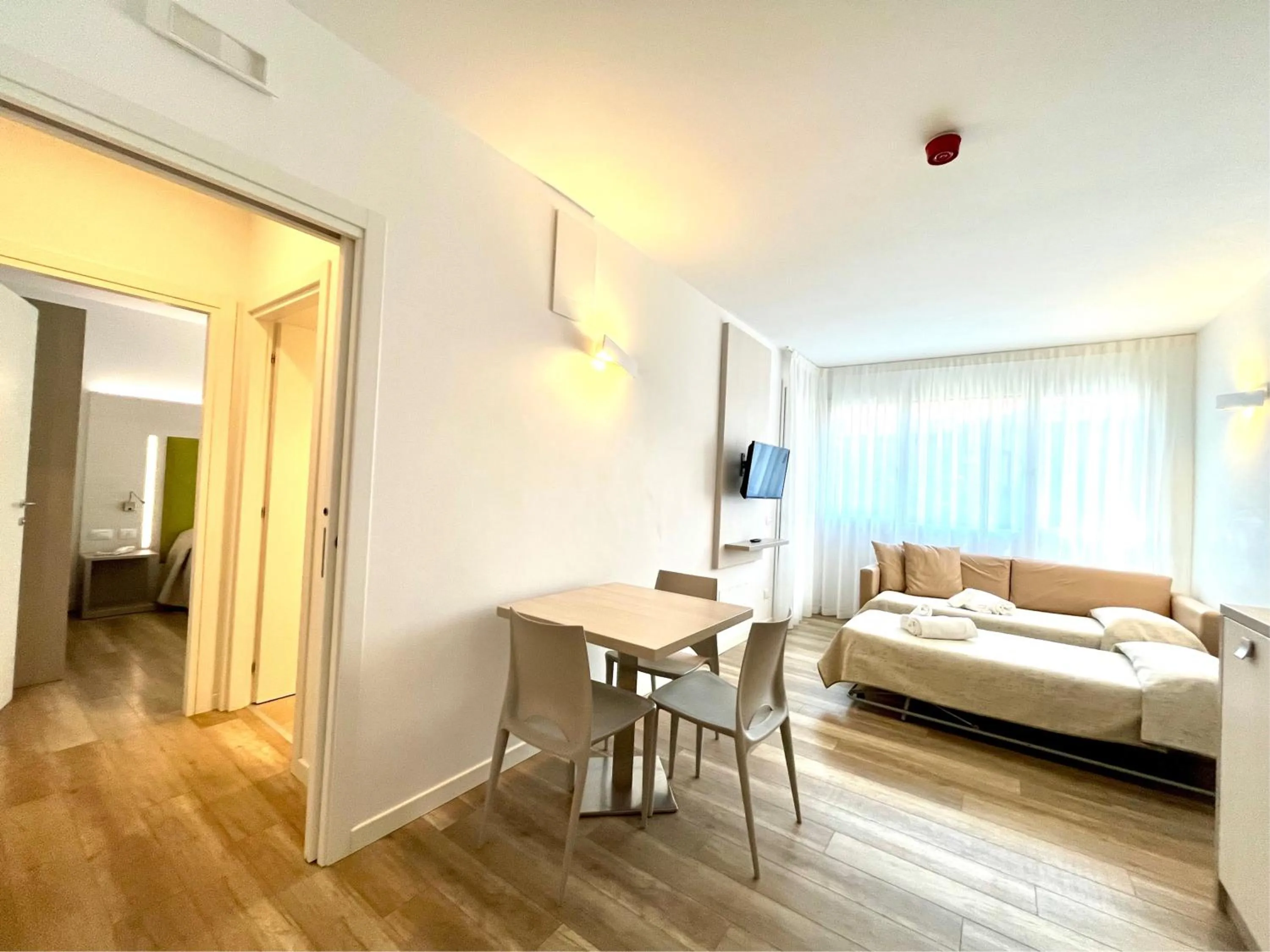 Bed in Park Hotel Pineta & Dependance Suite