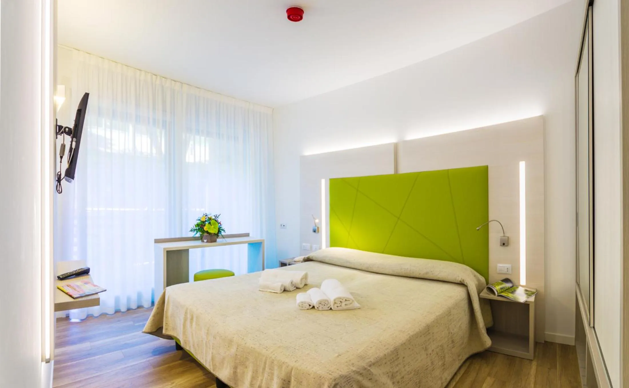 Bed in Park Hotel Pineta & Dependance Suite