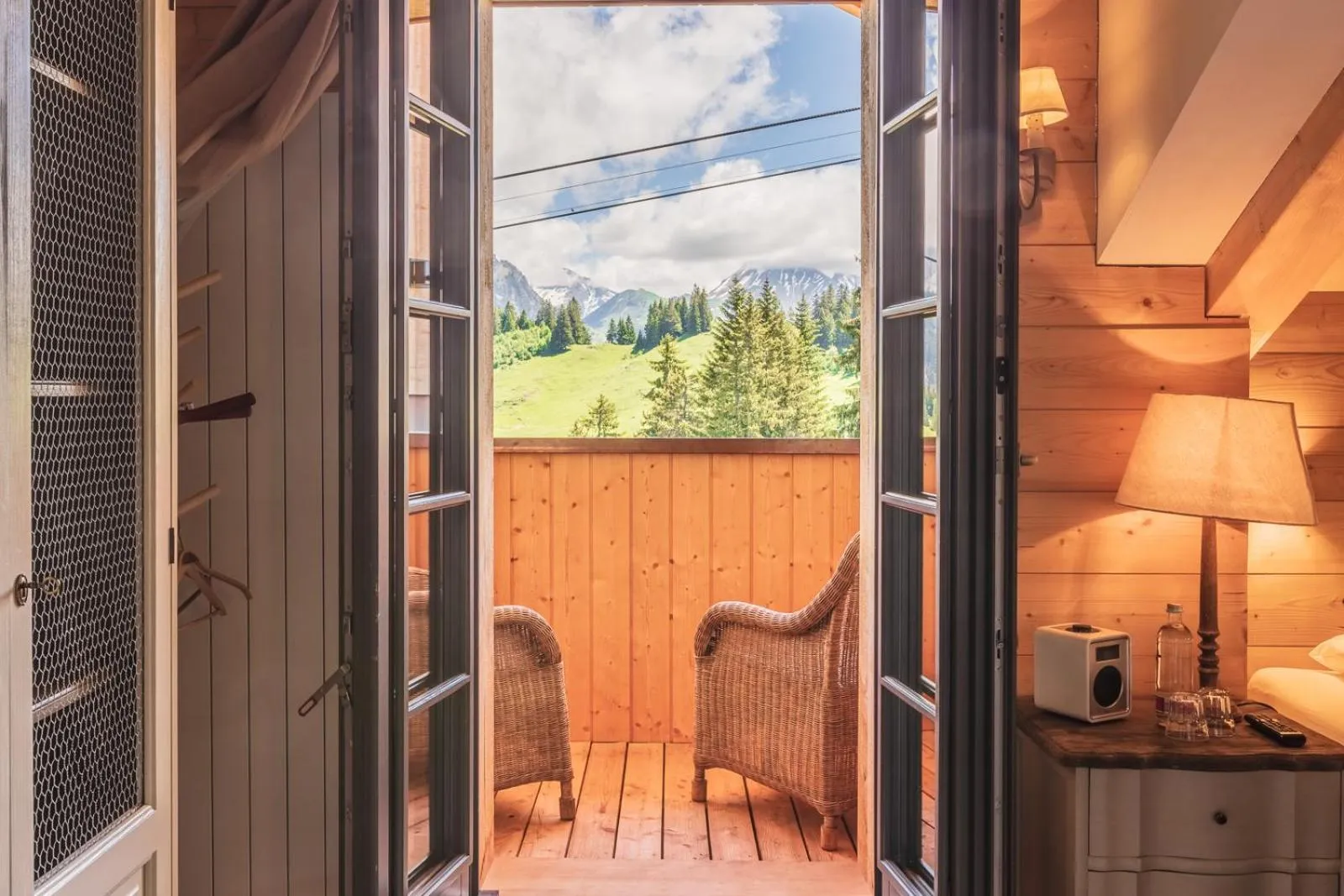 Balcony/Terrace in Rinderberg Lodge