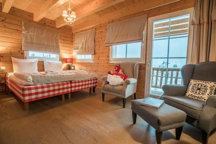 Bed in Hamilton Lodge & Spa