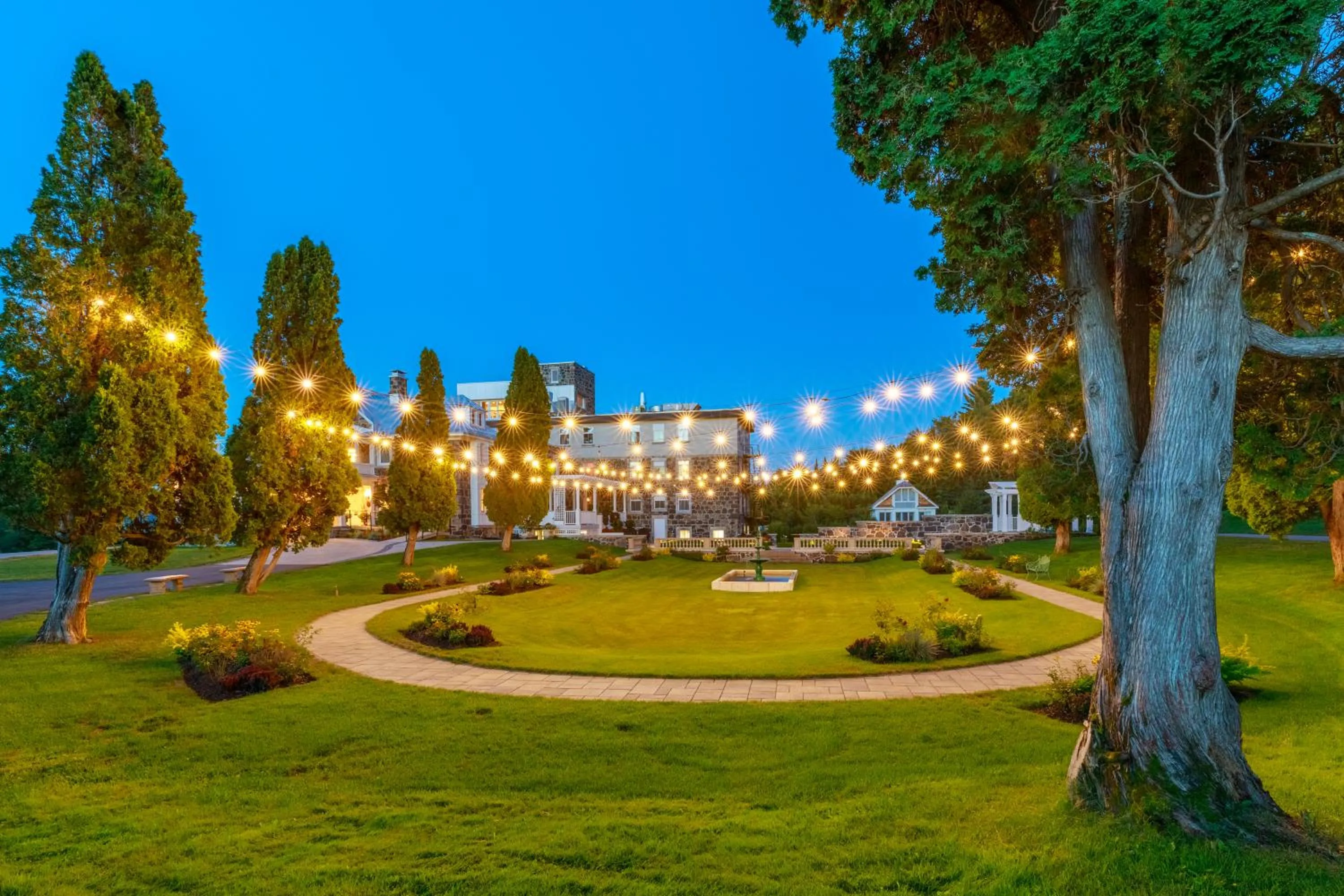 Garden in StoneHaven Le Manoir - Relais & Châteaux