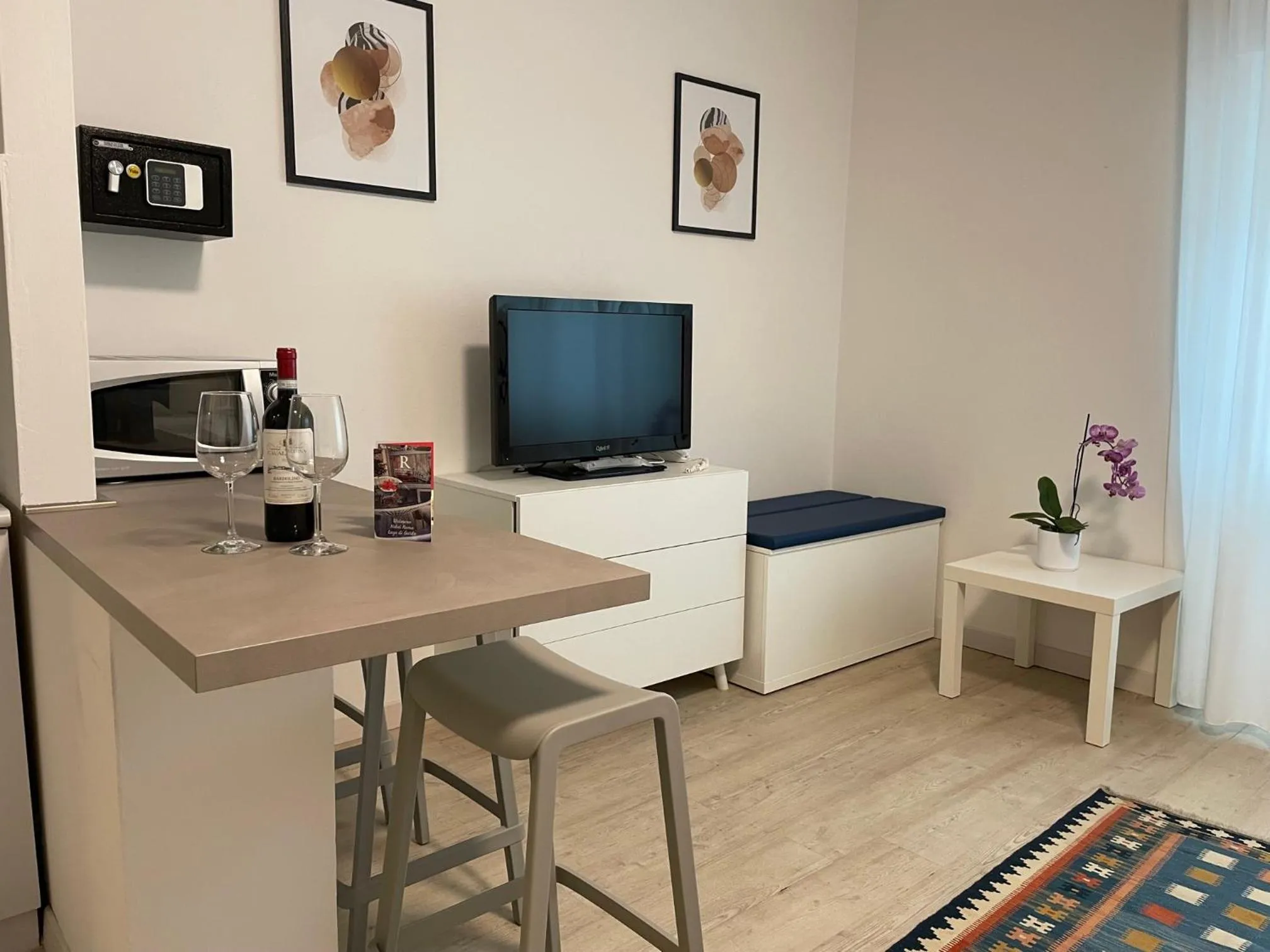 Seating area in Hotel Roma Aparthotel