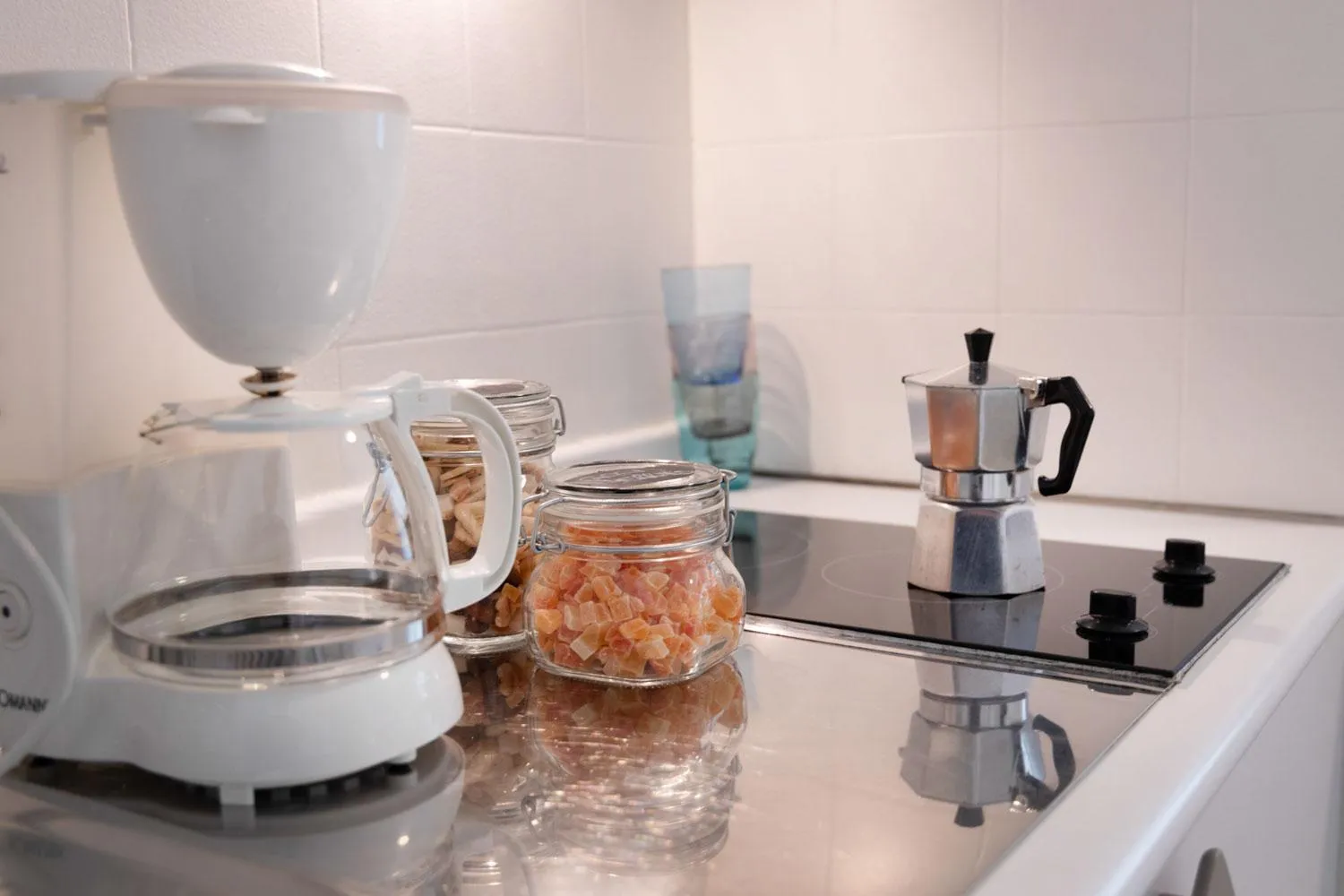 Kitchen or kitchenette in Hotel Roma Aparthotel