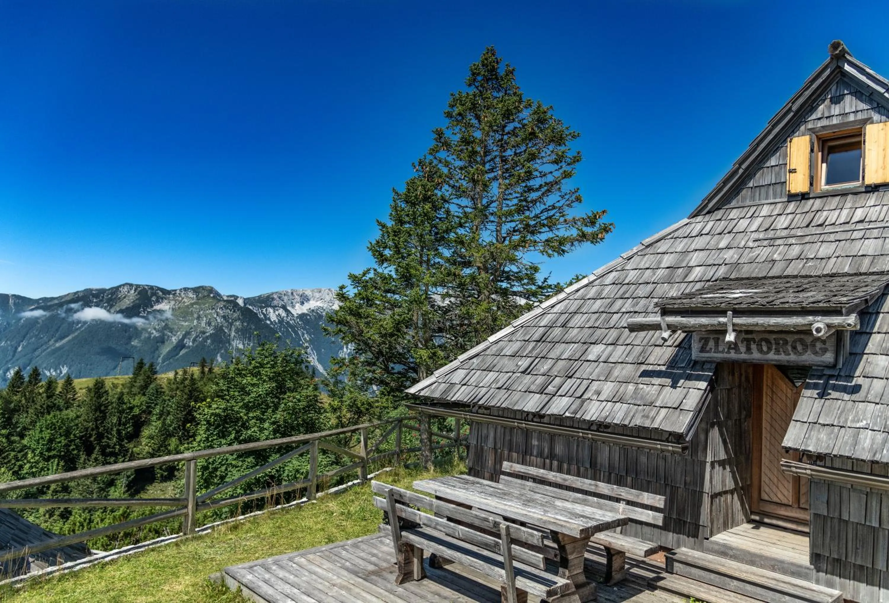 Koča Zlatorog - Velika planina