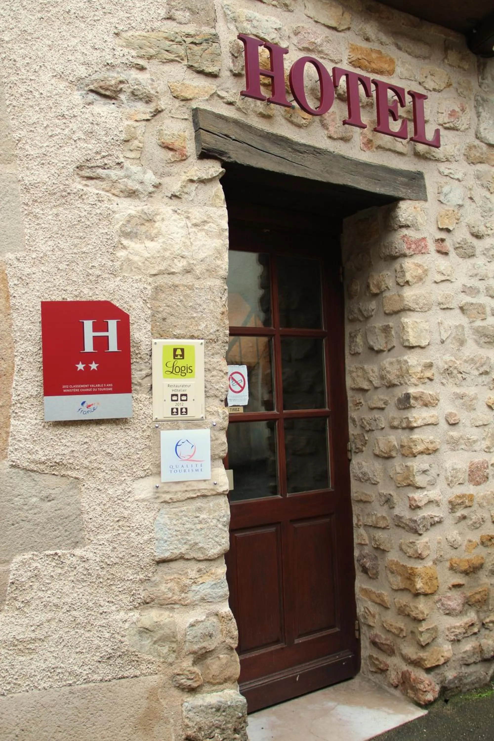 Facade/entrance in Logis Des Trois Maures