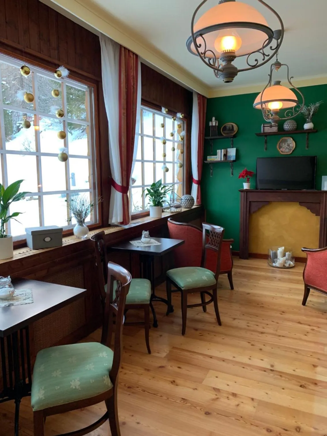 Decorative detail in Hotel Kaiservilla