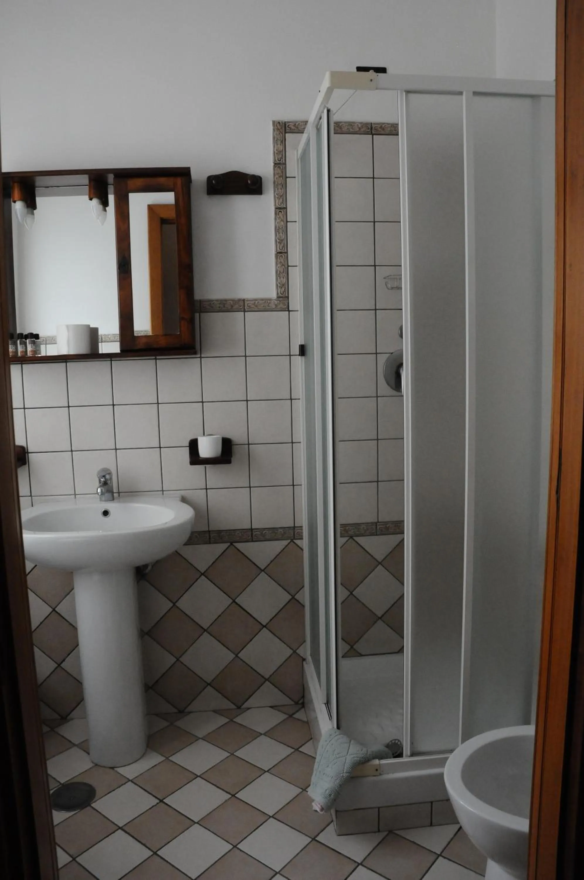 Toilet in Hotel La Villa