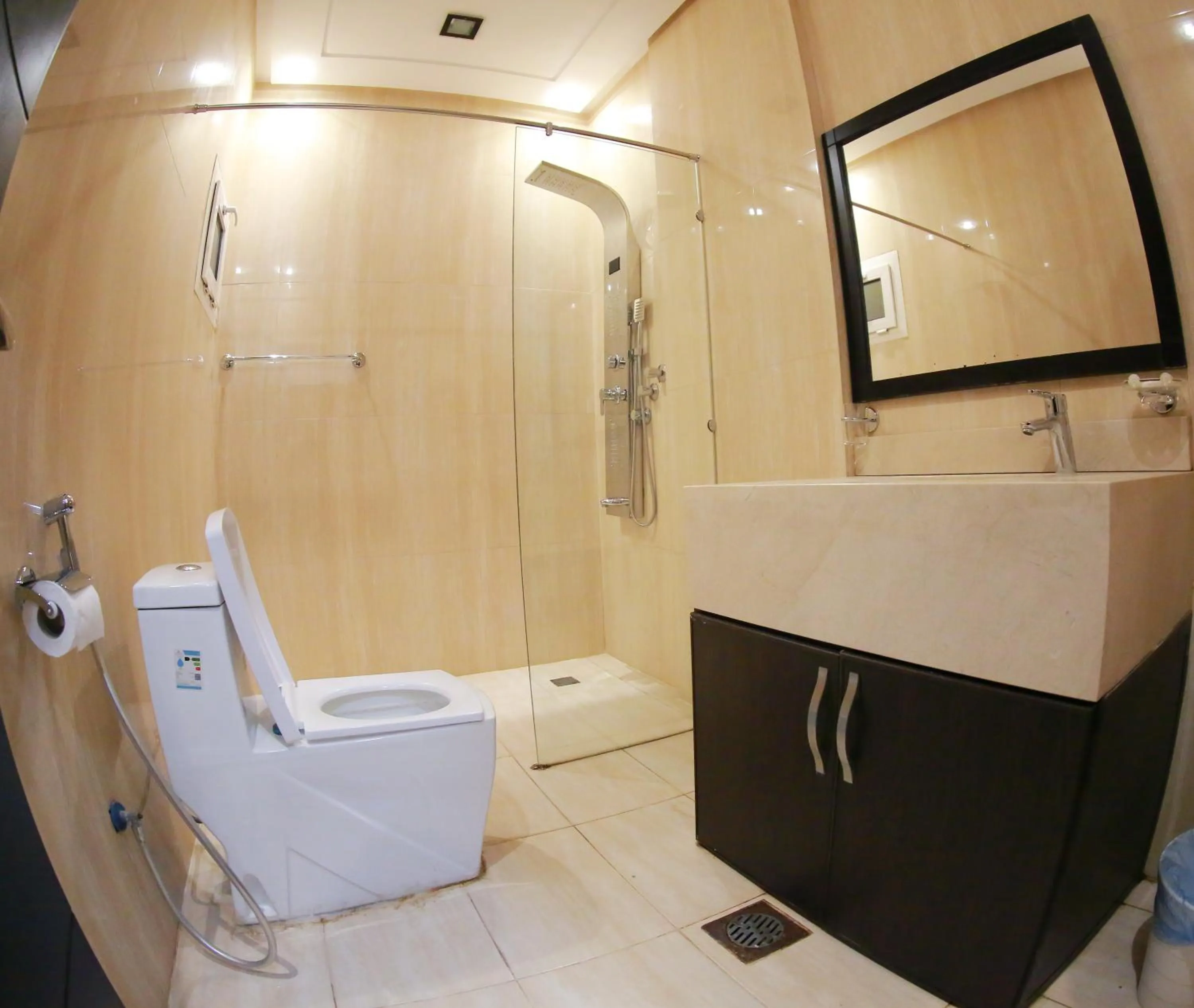 Shower in Rahty Home Hotel Apartments