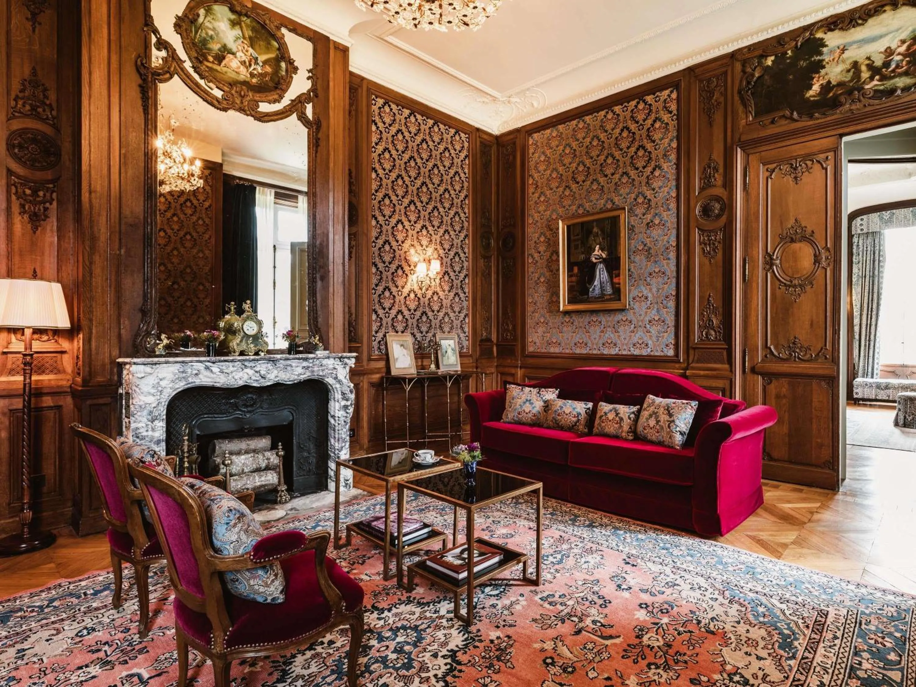 Bedroom in Abbaye Des Vaux De Cernay
