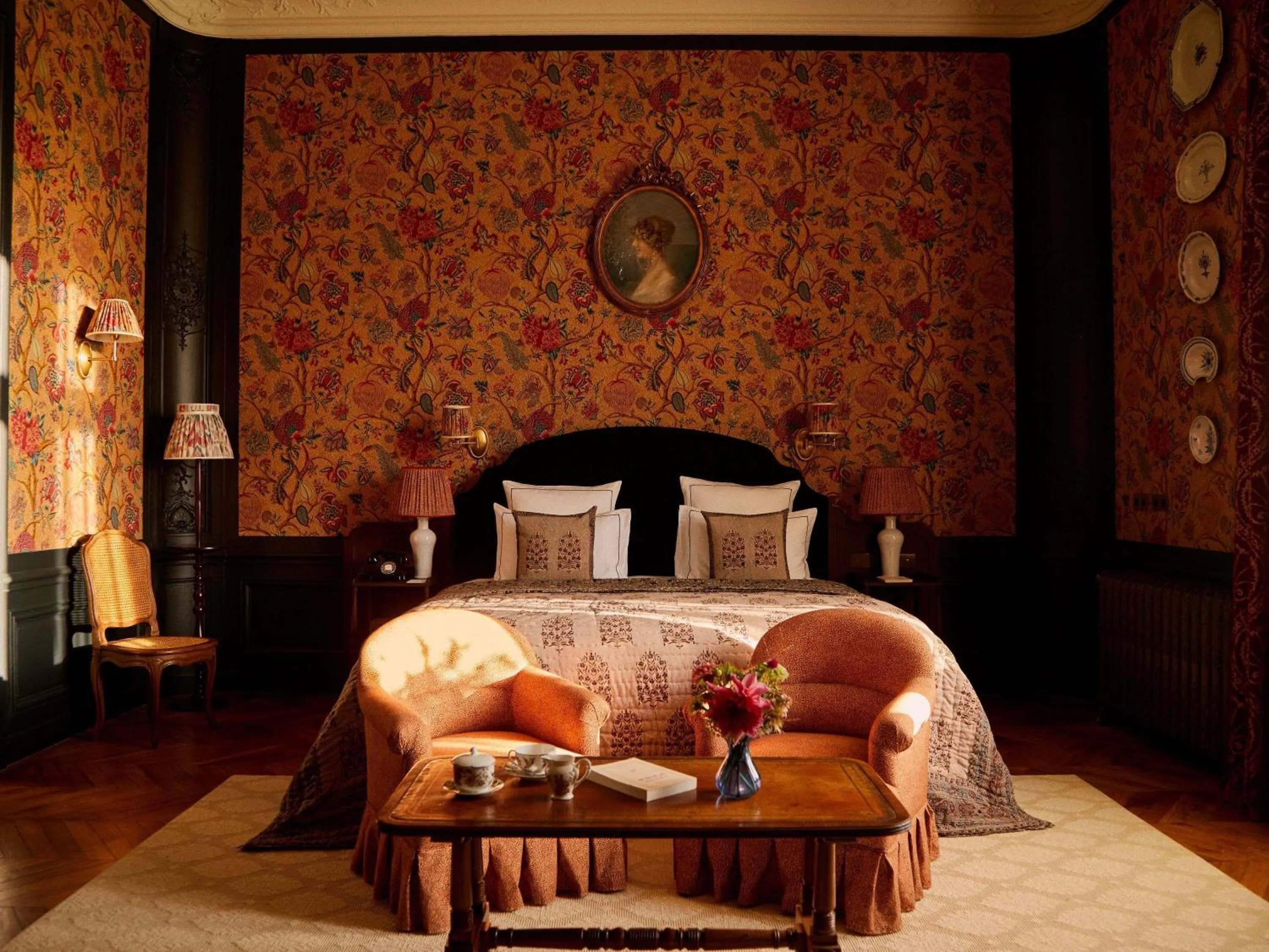 Bedroom, Bed in Abbaye Des Vaux De Cernay