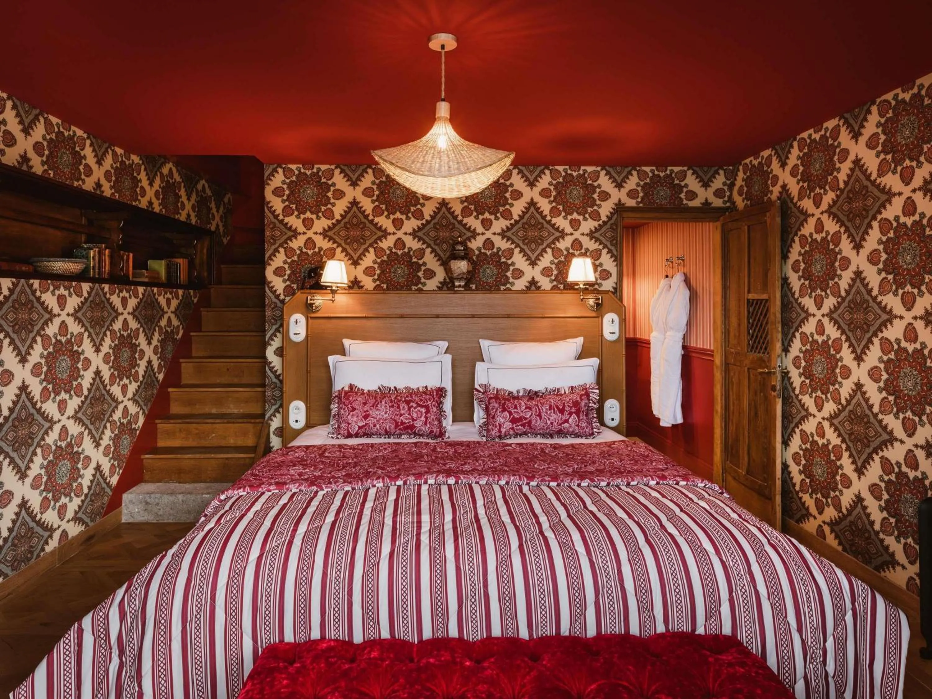 Bedroom, Bed in Abbaye Des Vaux De Cernay