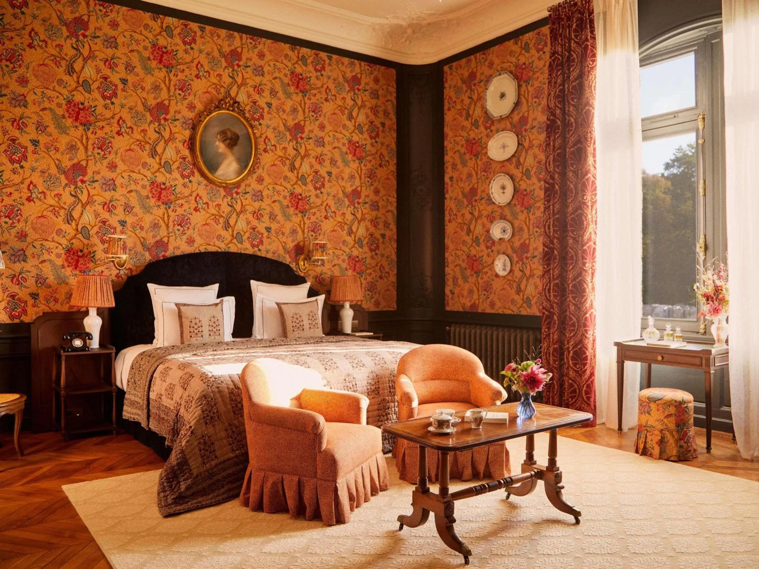 Bedroom, Bed in Abbaye Des Vaux De Cernay