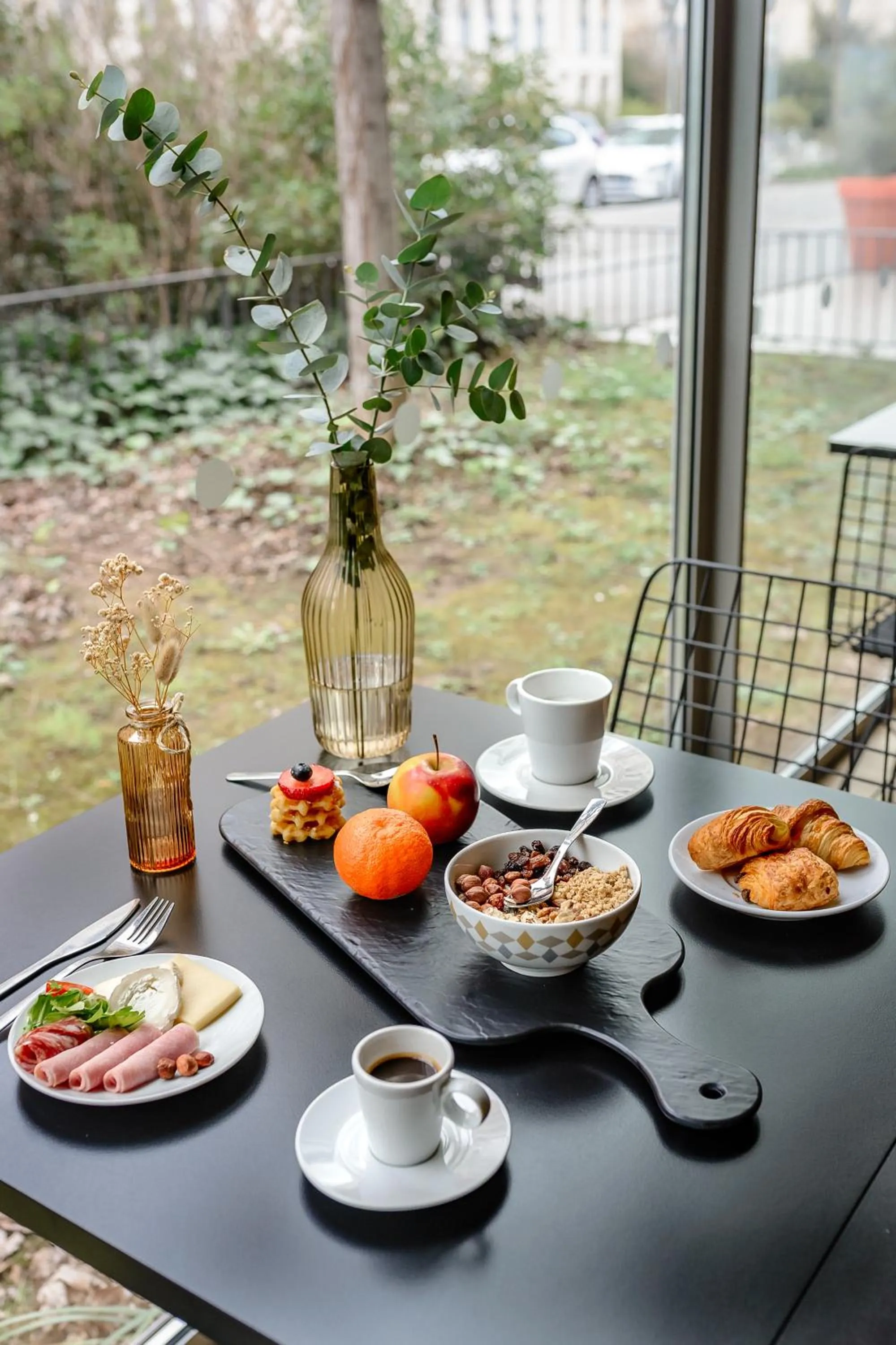 Food and drinks in Appart hôtel Q7 Lodge Lyon 7