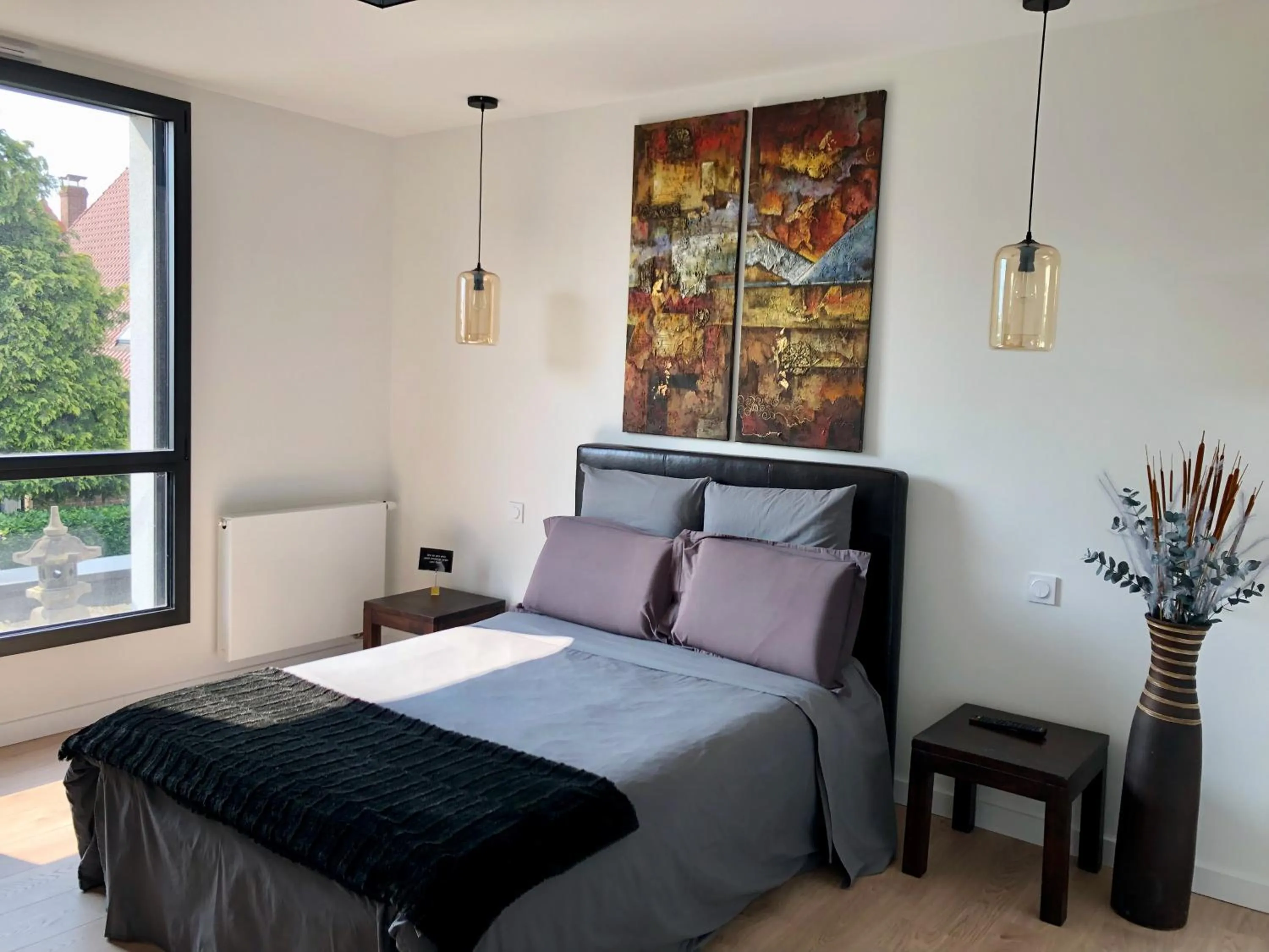 Bedroom, Bed in HÔTELYA - Lille Villeneuve d'Ascq