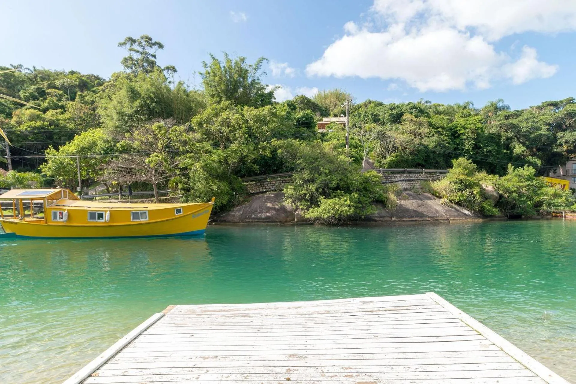 Lake view in Pousada Quinta da Margem