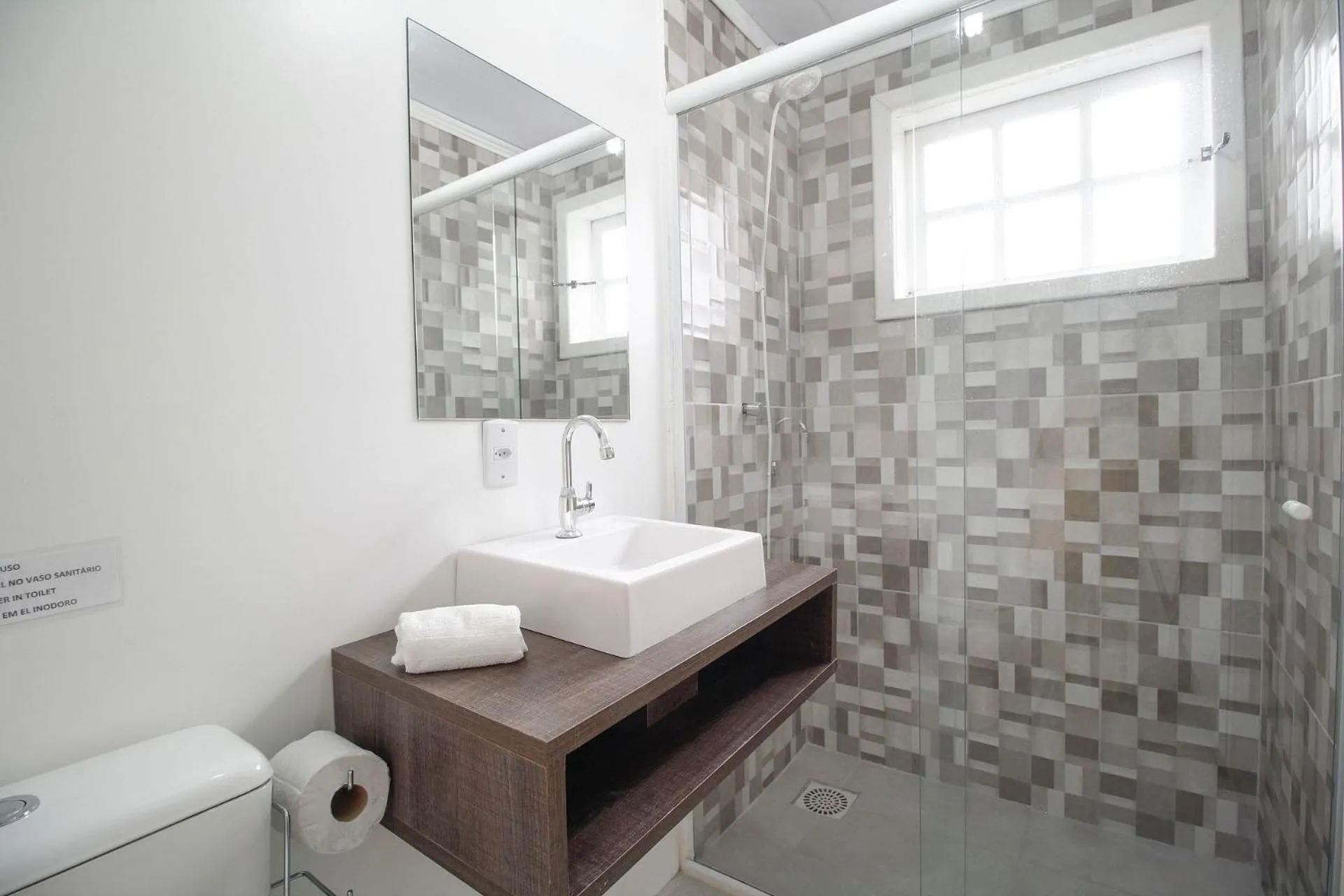 Bathroom in Pousada Quinta da Margem