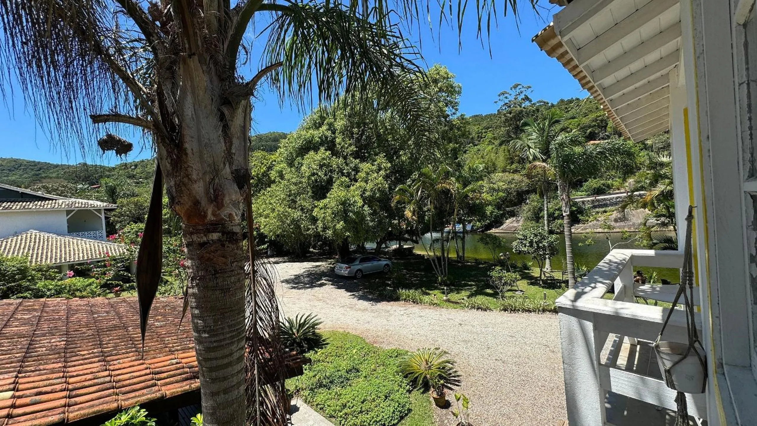 Garden view in Pousada Quinta da Margem