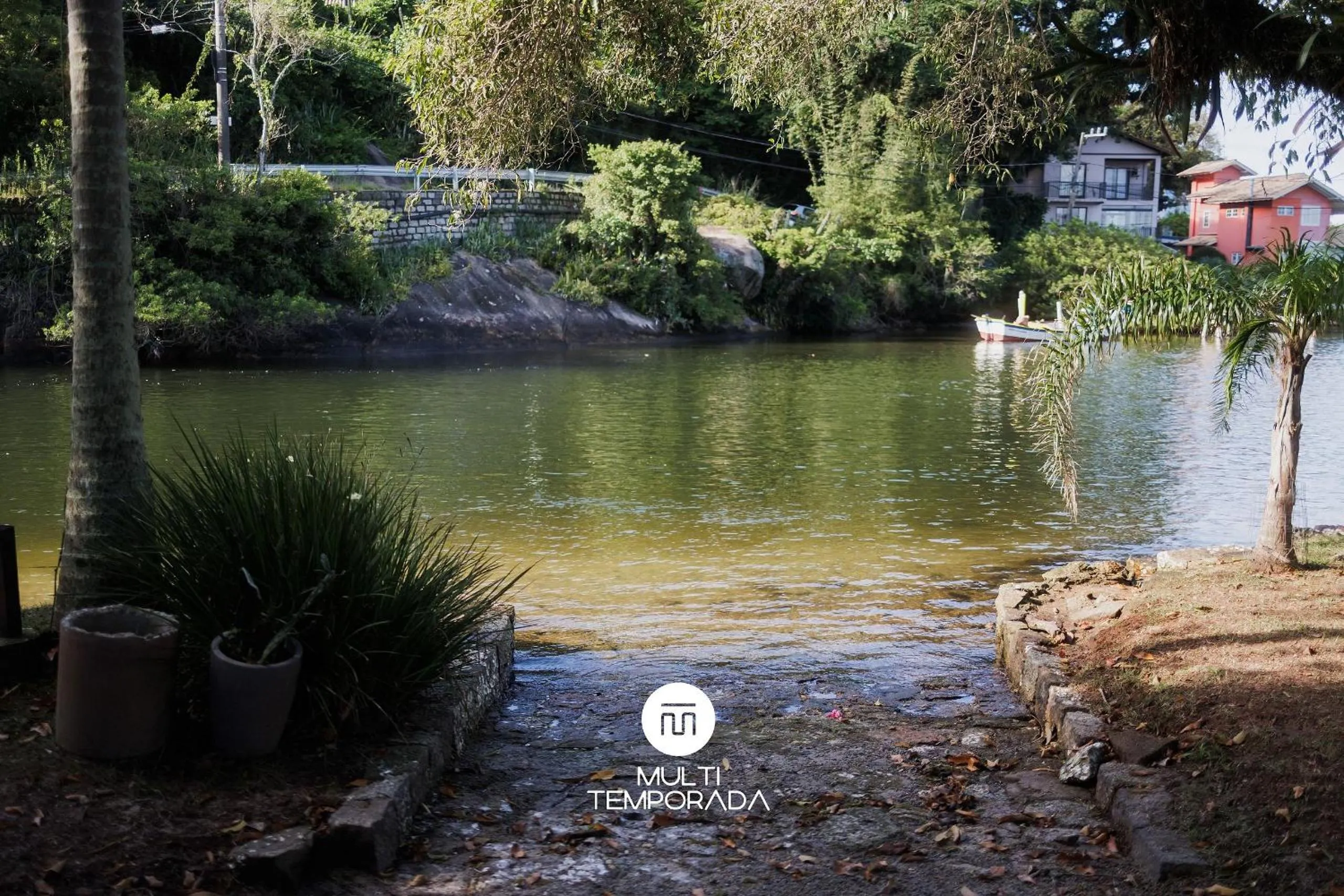 Lake view in Pousada Quinta da Margem