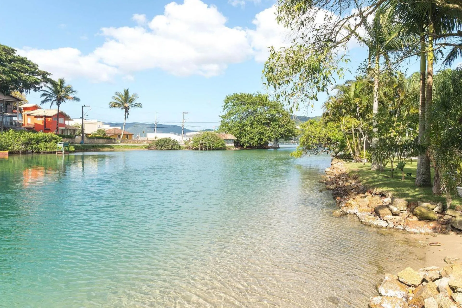 Lake view in Pousada Quinta da Margem