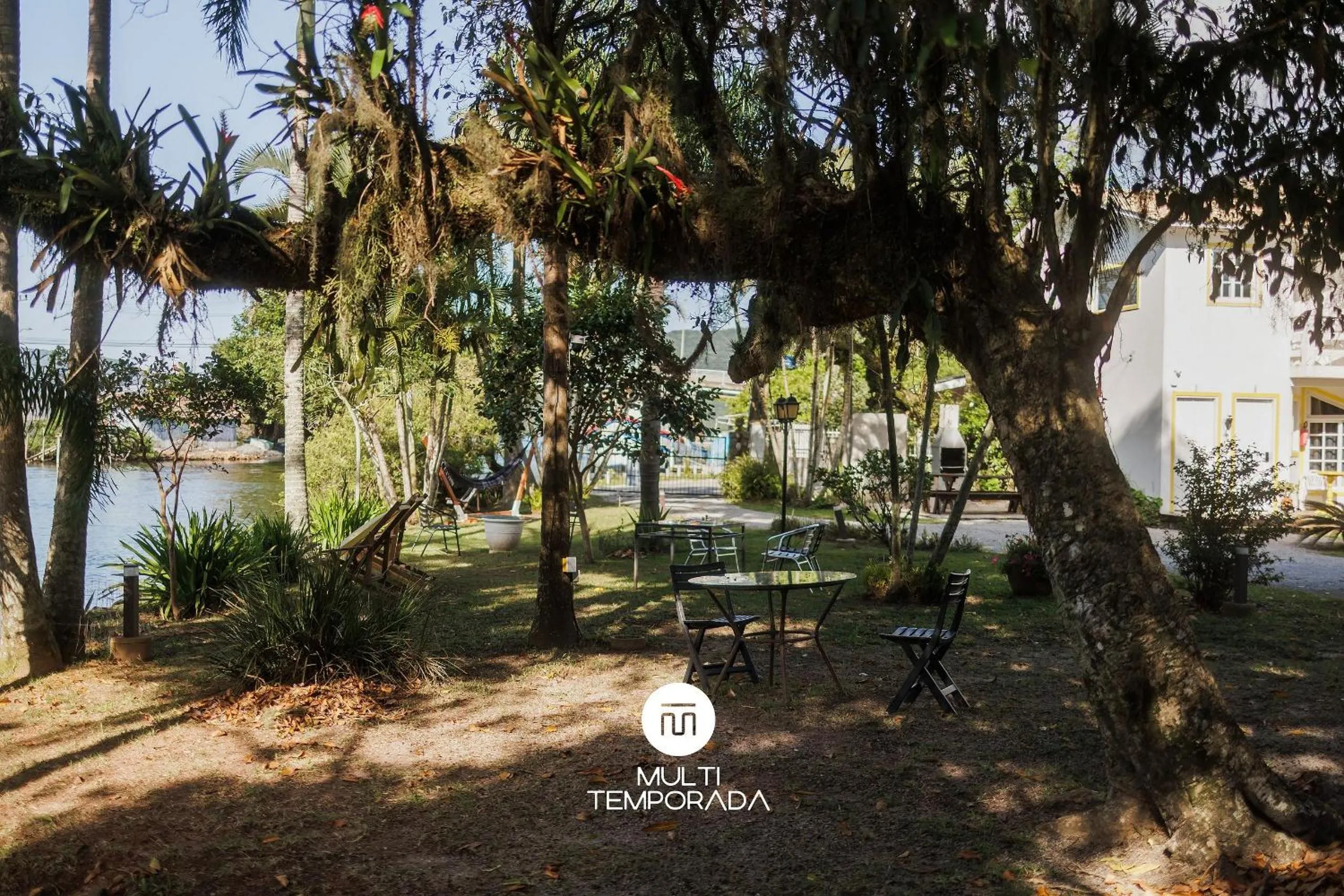 Lake view in Pousada Quinta da Margem