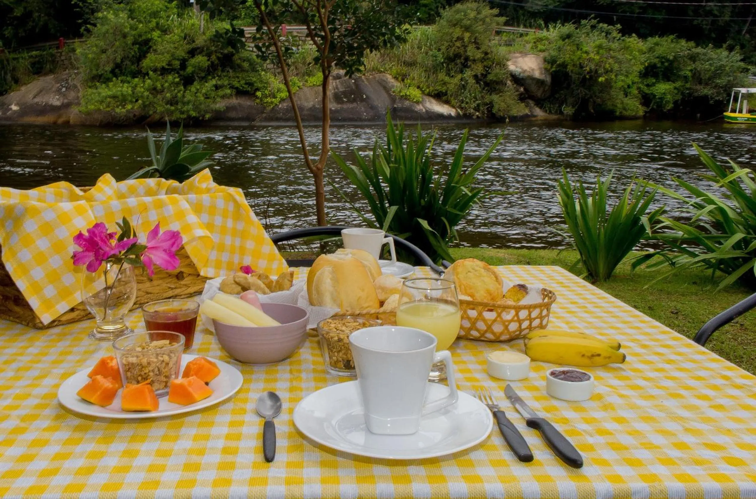Breakfast in Pousada Quinta da Margem