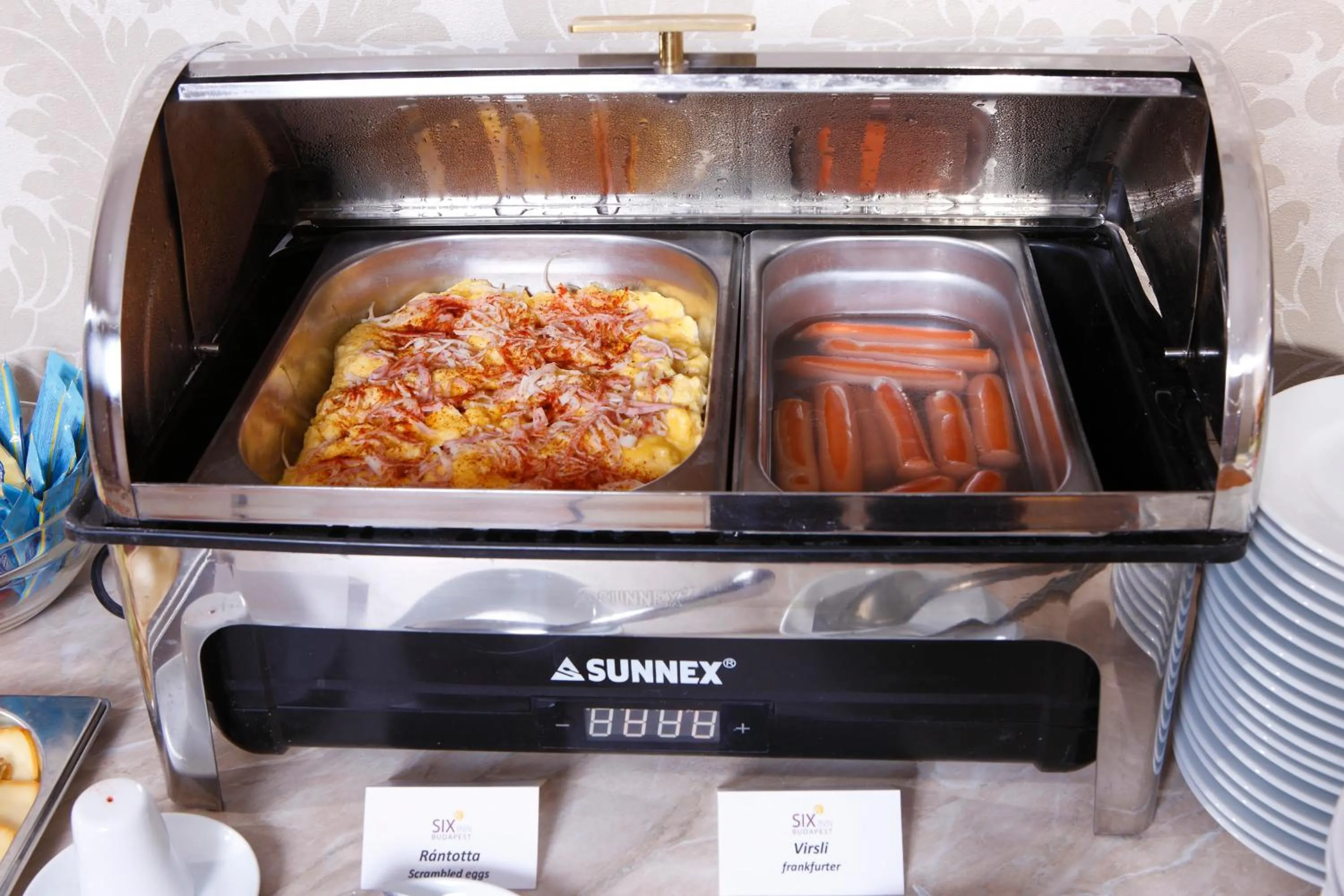 Food in Six Inn Hotel Budapest