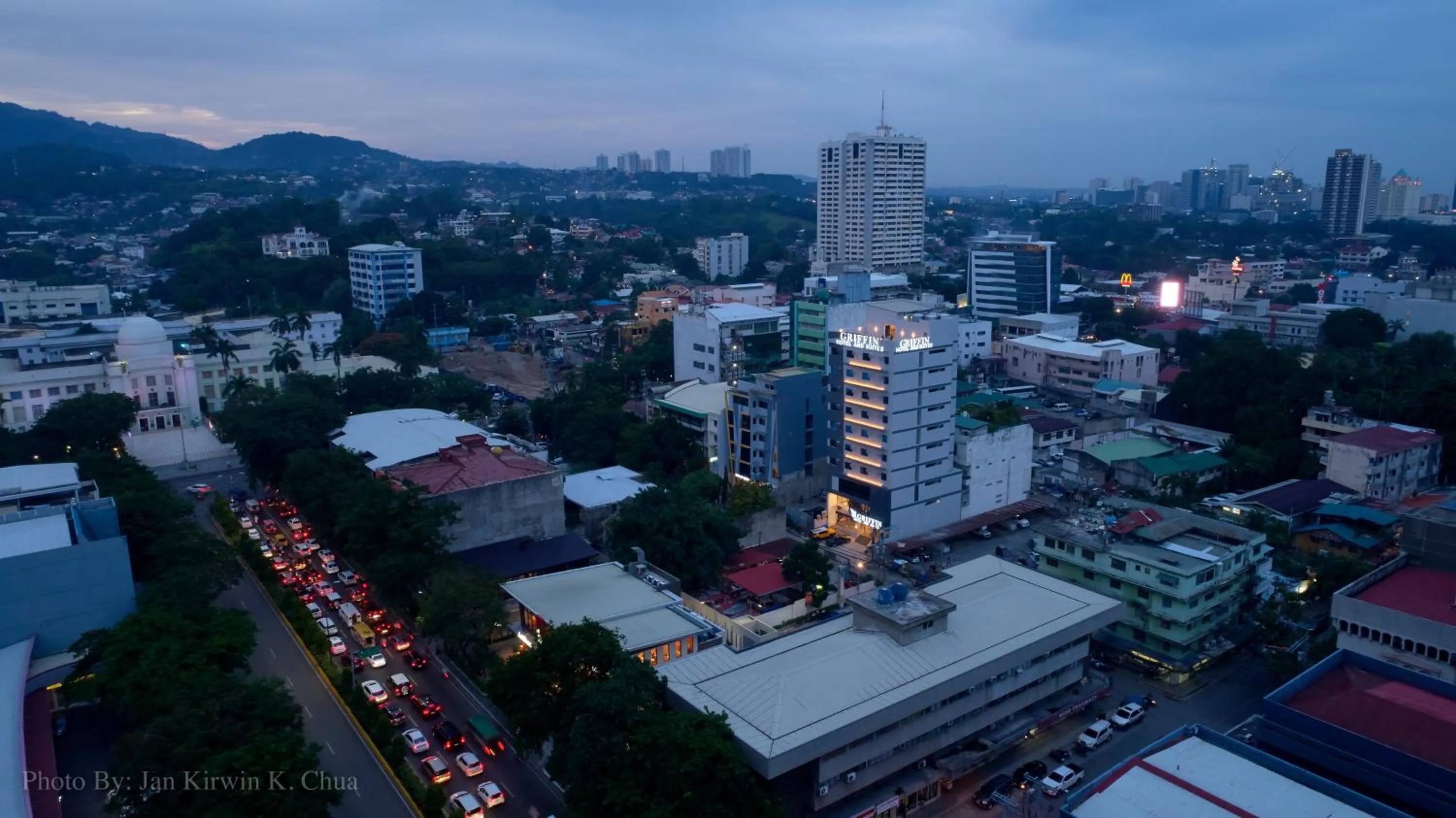 Bird's eye view in Griffin Hotel and Suites
